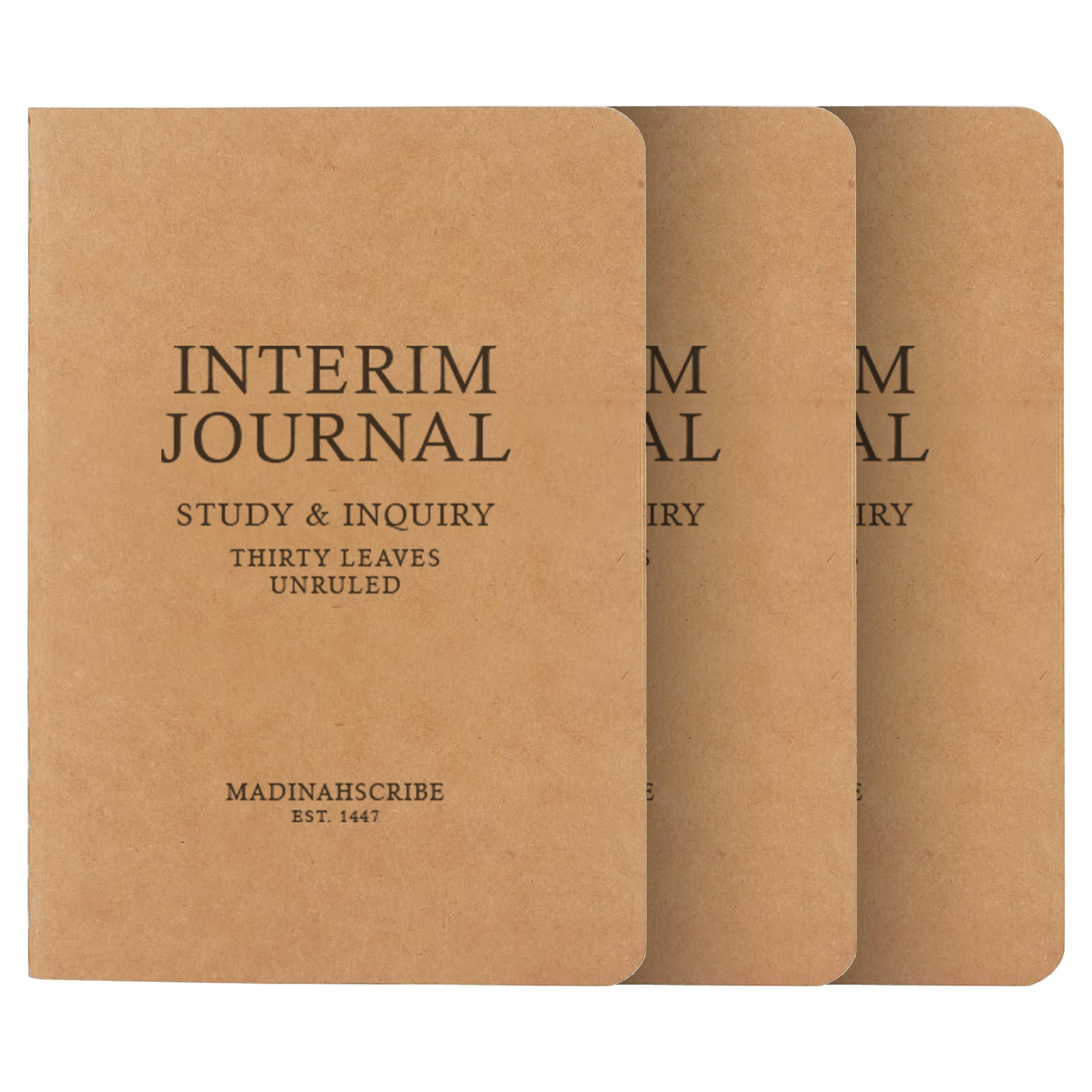 Interim Journal | Set of Three