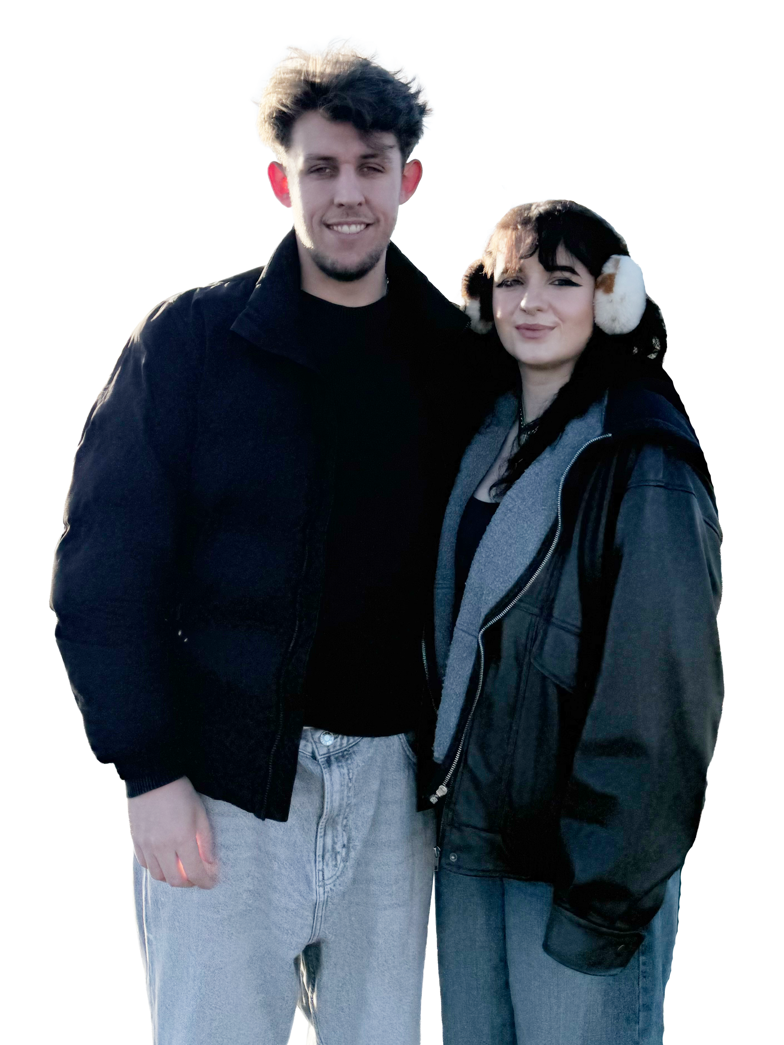 image of owner becky and designer louis