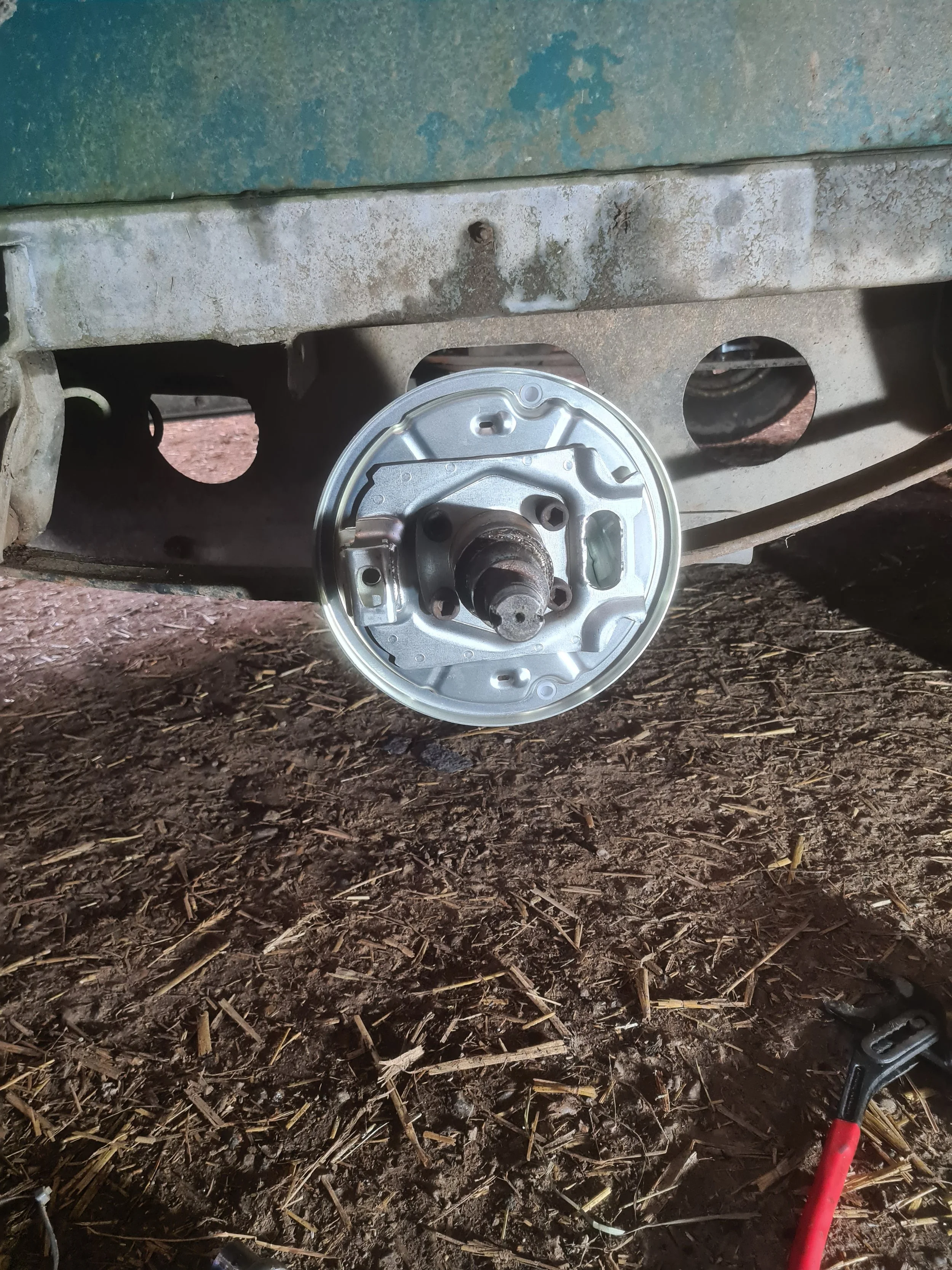 New backplates to replace the rusted out ones 