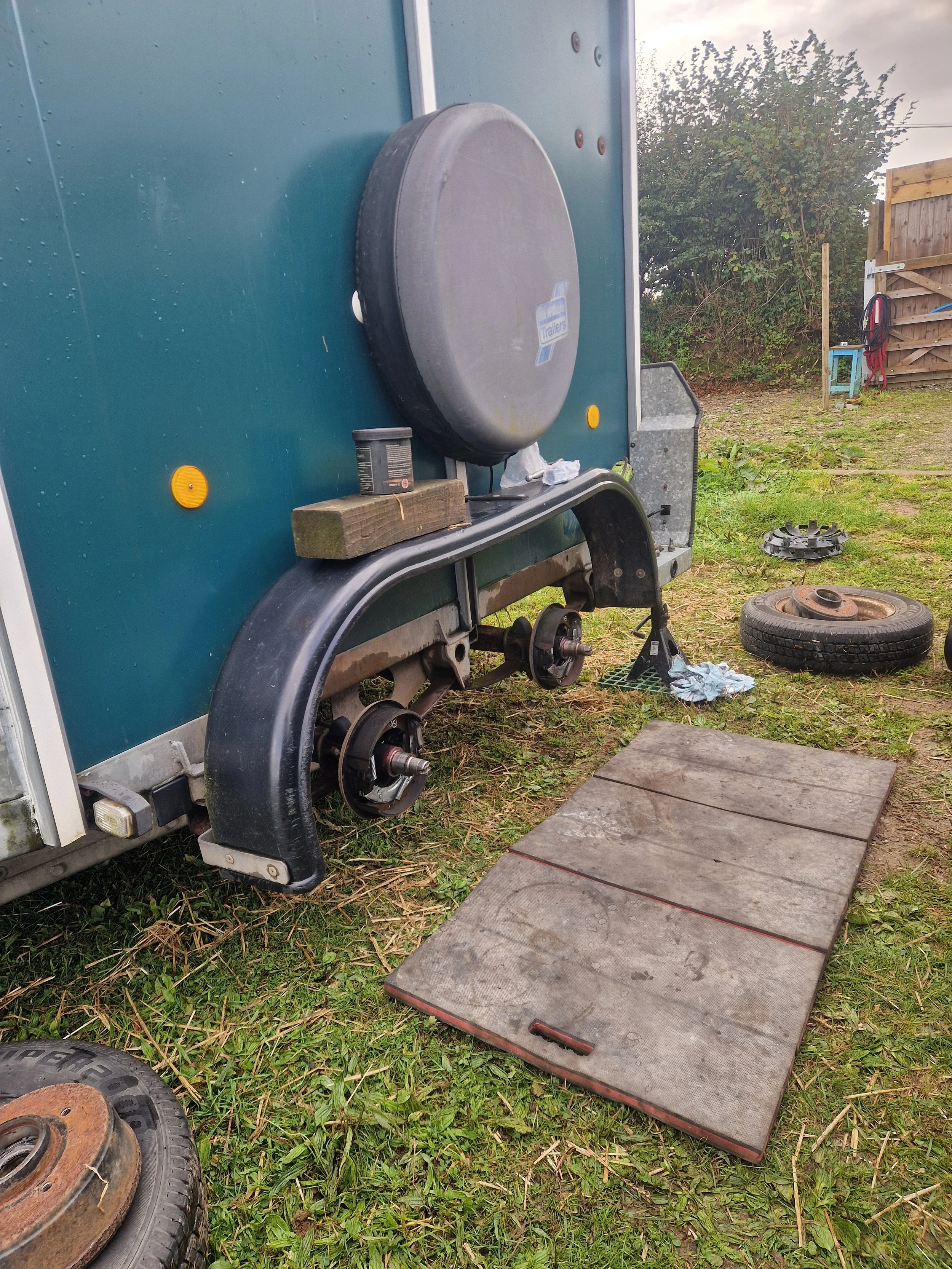 Out and about servicing 