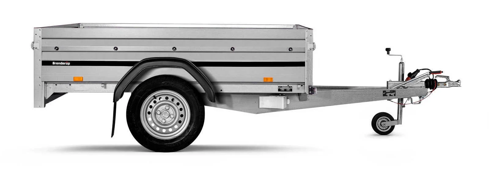 Single axle unbraked service