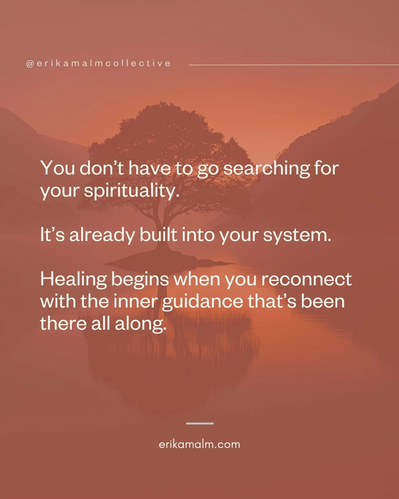 You don&rsquo;t have to search for your spirituality, it&rsquo;s already built into your system.

Neuroscience shows that we each have an innate spiritual capacity, a part of the brain that lights up when we feel connected to meaning, purpose, and ou