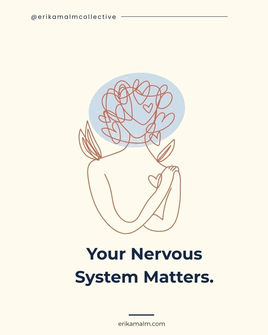 We spend so much time in our heads: replaying stories, predicting outcomes, trying to think our way through everything. Meanwhile, our body is always talking. 

Tight chest. 
Shallow breath. 
Restlessness. 
Ease. 
Calm. 

Our nervous system sends sig
