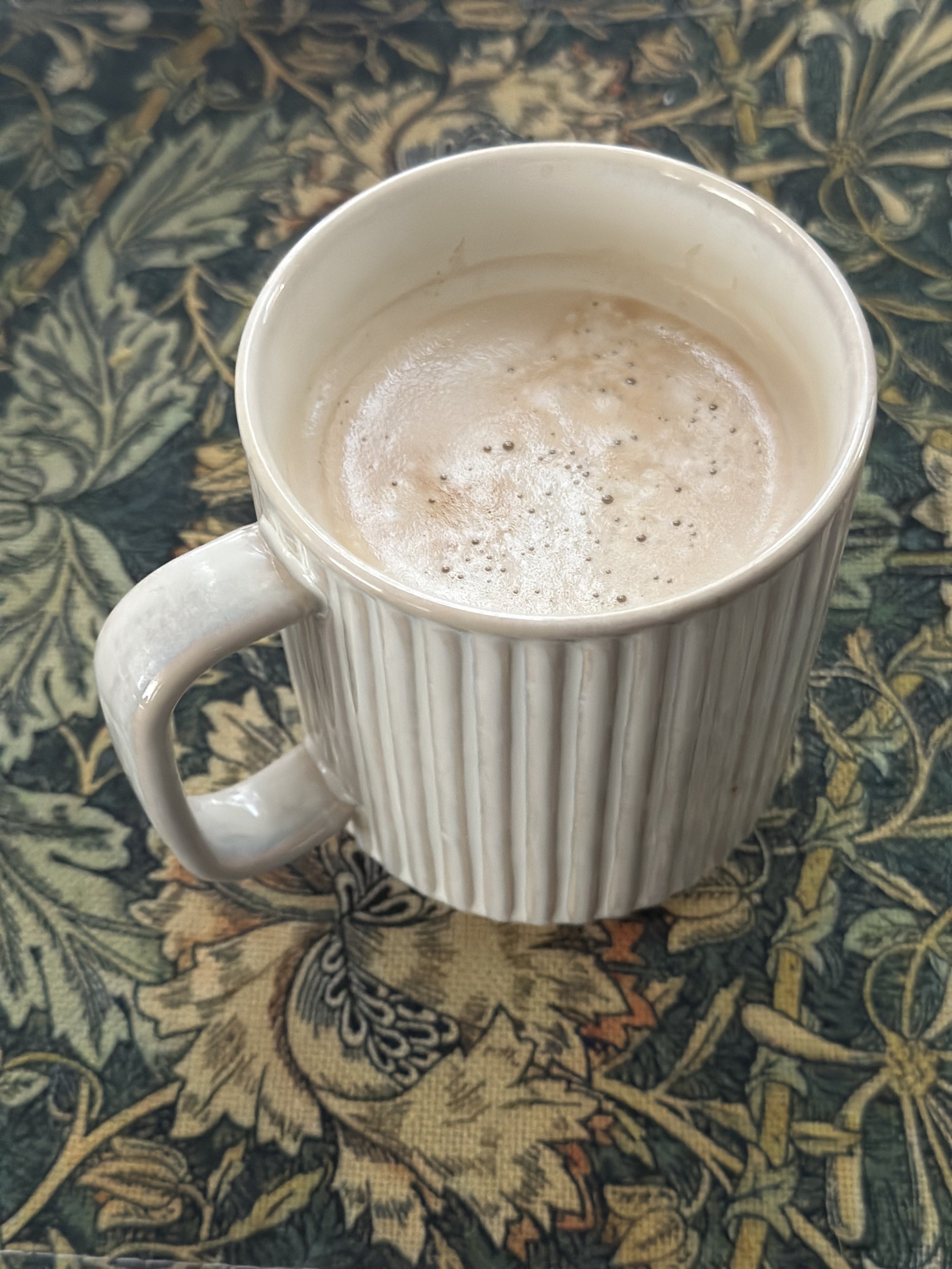 On Almond Chai Tea Lattés and Aging with Confidence