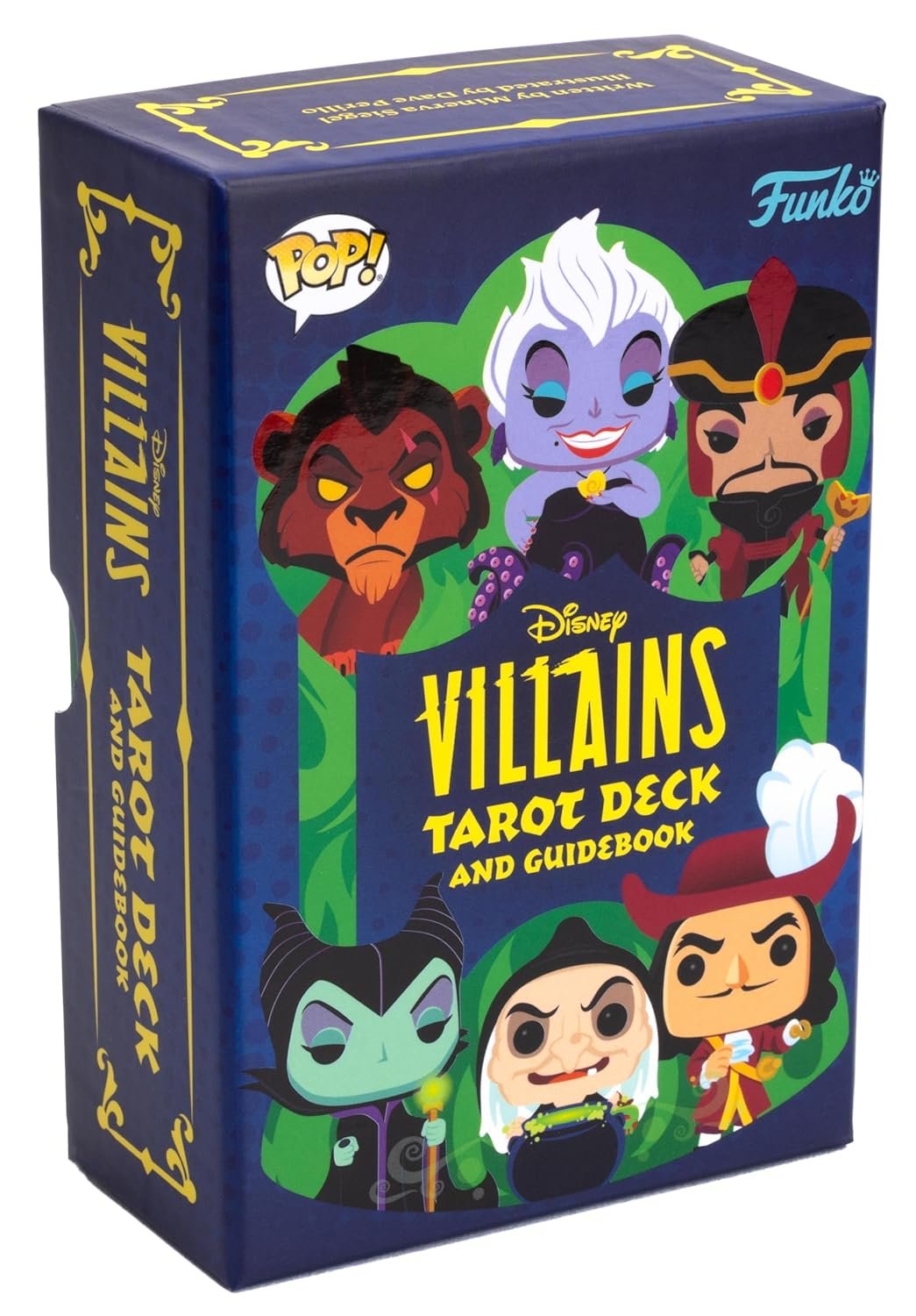 The Funko version of "Disney's Villains Tarot Deck and Guidebook." 