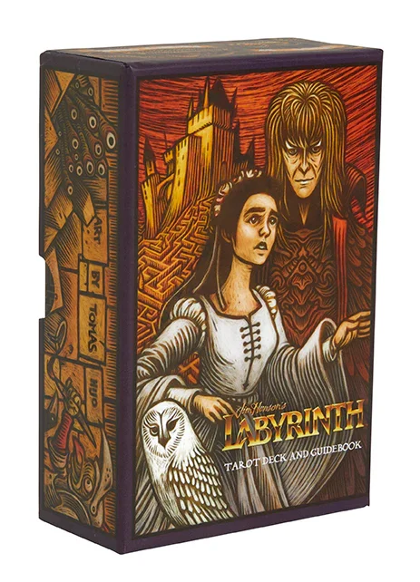"Jim Henson's The Labyrinth Tarot Deck and Guidebook", authored by Minerva Siegel, illustrated by Tomas Hijo