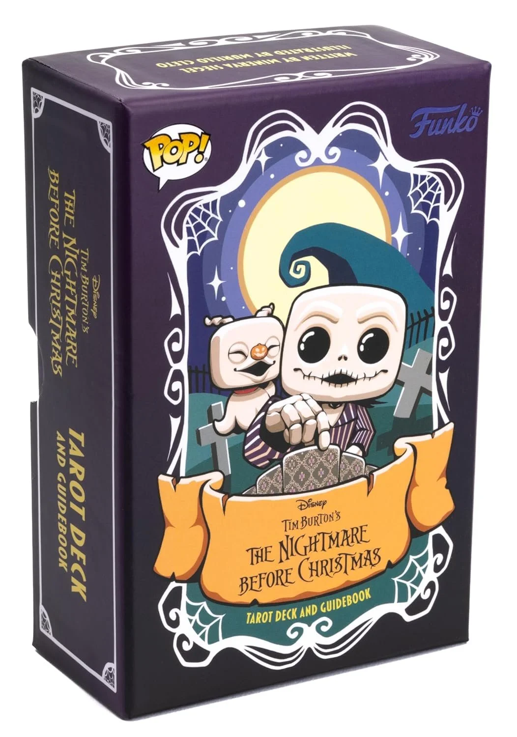 Funko edition of  "Disney and Tim Burton's The Nightmare Before Christmas Tarot Deck and Guidebook." 