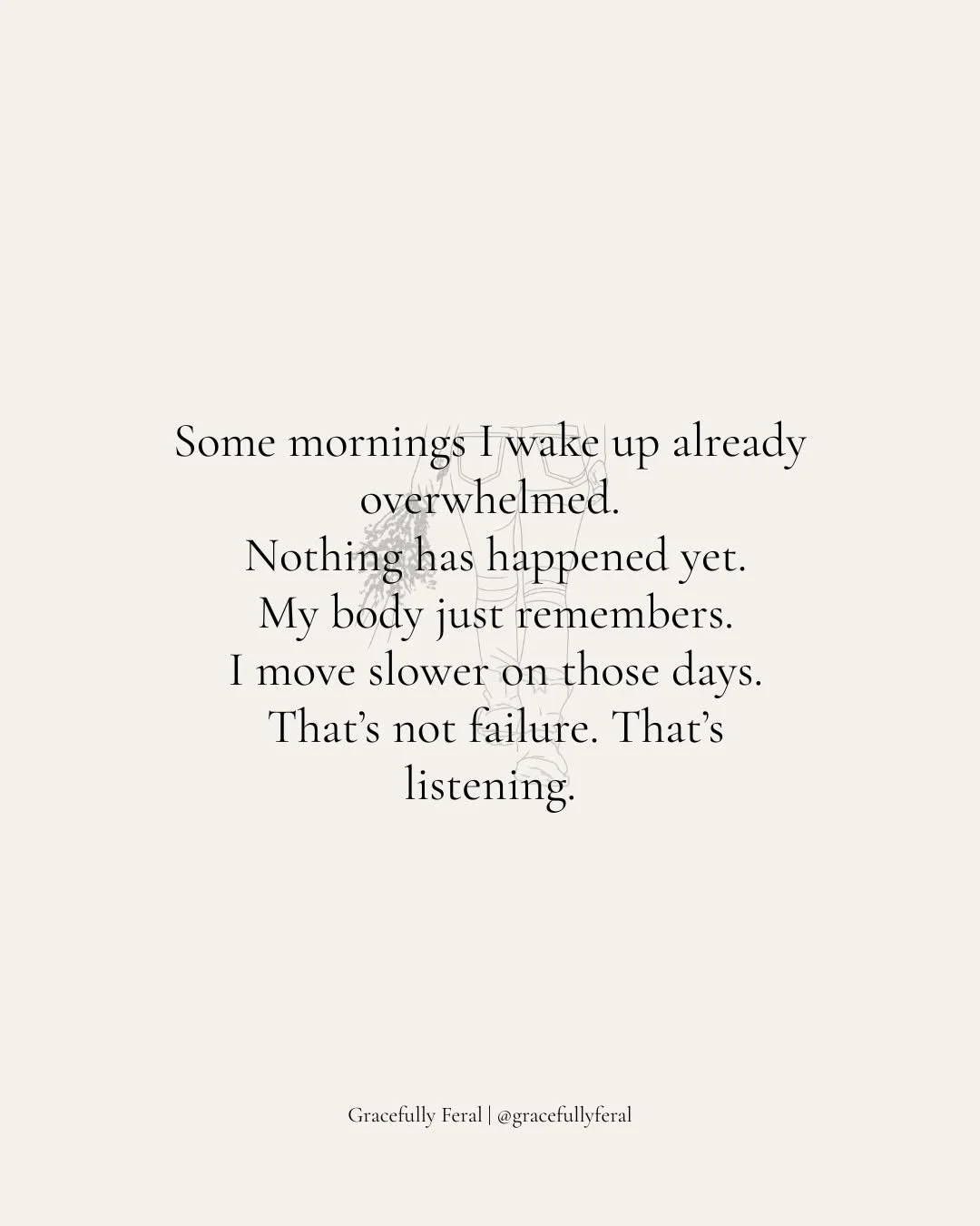 Gracefully Feral is healing without polish.
Faith without pretending.
Life as it actually happened.
If this feels familiar, you are not alone.