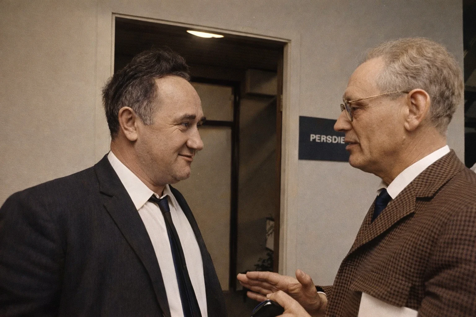 Efim Geller and Mikhail Botvinniktalking