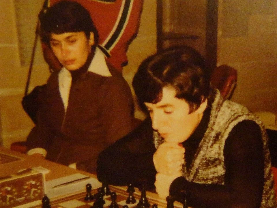 Nana Alexandria and Nona Gaprindashvili