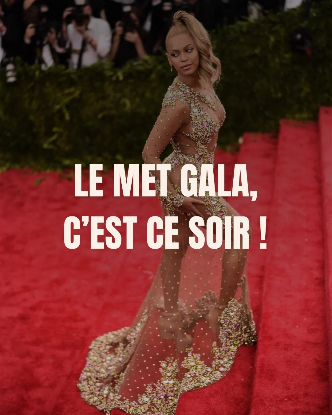Le rendez-vous mode le plus attendu de l&rsquo;ann&eacute;e c&rsquo;est ce soir ✨

Le Met Gala, connu pour r&eacute;unir c&eacute;l&eacute;brit&eacute;, personnalit&eacute;s influentes, et grandes figures de l&rsquo;industrie s&rsquo;est impos&eacute