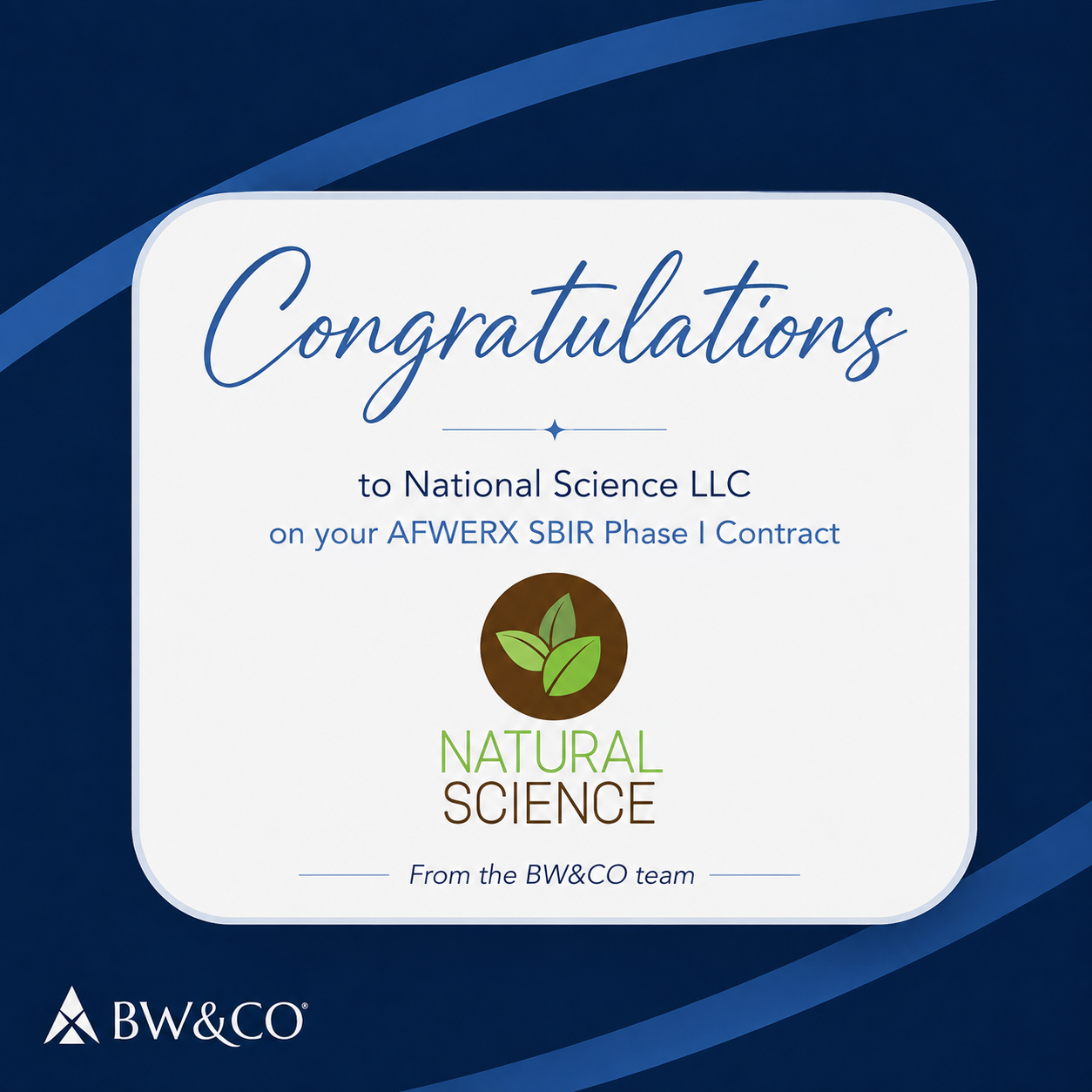 How BW&amp;CO Helped Natural Science, LLC Win an AFWERX SBIR Phase I Contract for Air Force Spill Response