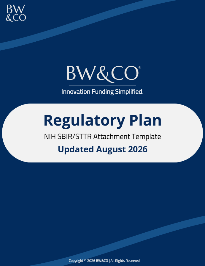 The NIH SBIR Regulatory Plan: What It Is, Who Needs One, and What Goes In It