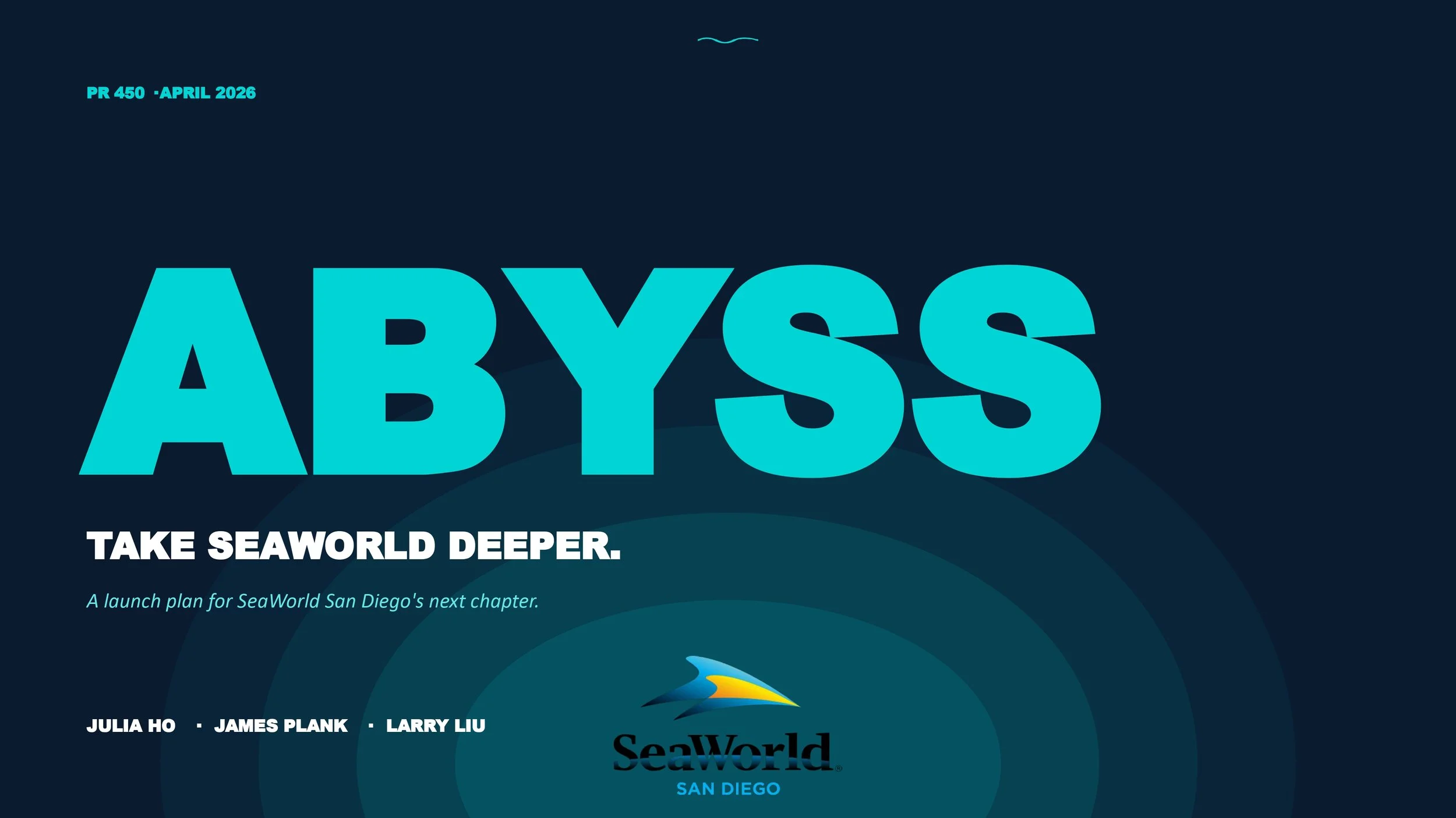 SeaWorld San Diego "ABYSS" launch strategy