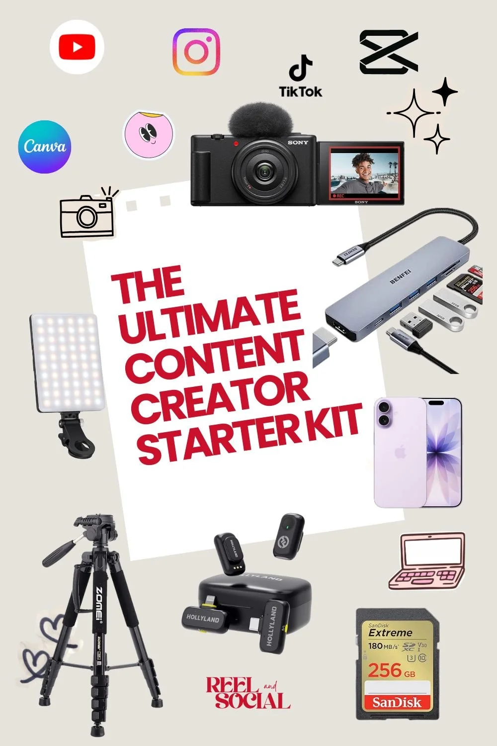 THE Ultimate Content Creator Starter Kit