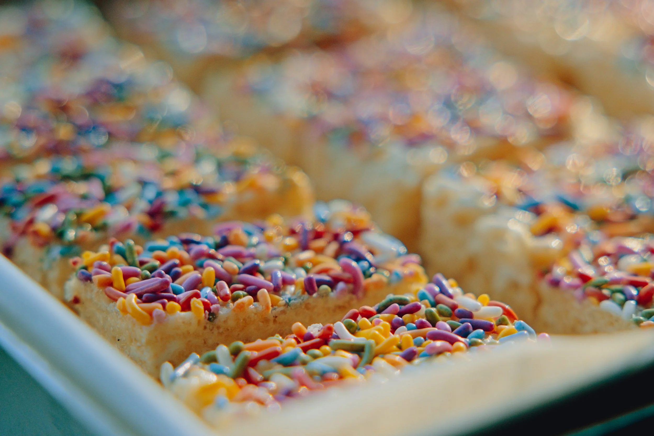 Brown butter &amp; vanilla bean Rice Krispies treats