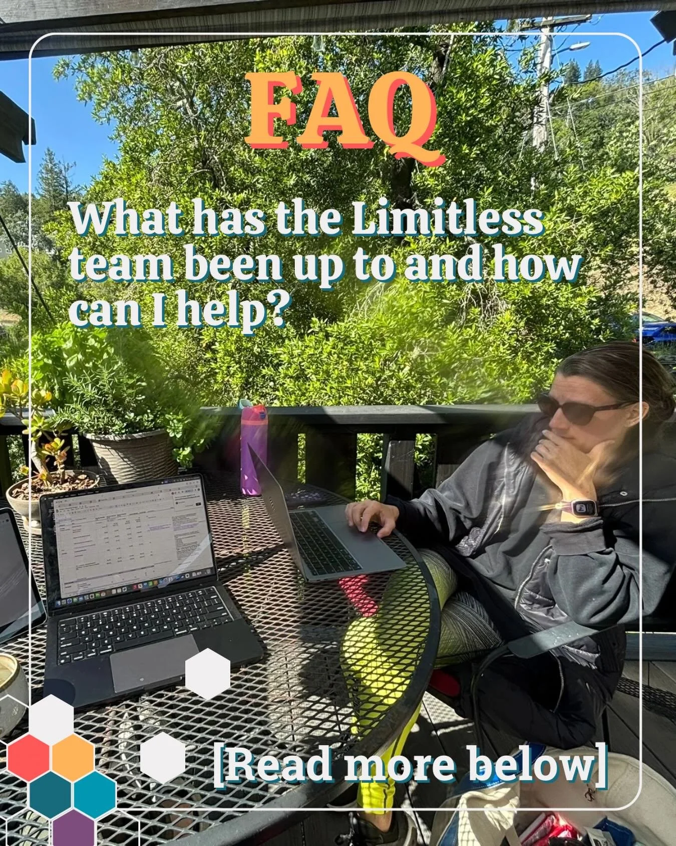 Building off of our last update a few weeks ago, many of you have been asking how you can get deeper involved and what the &ldquo;day-to-day&rdquo; looks like for the Limitless team. We wanted to pull back the curtain and share a little bit of the he