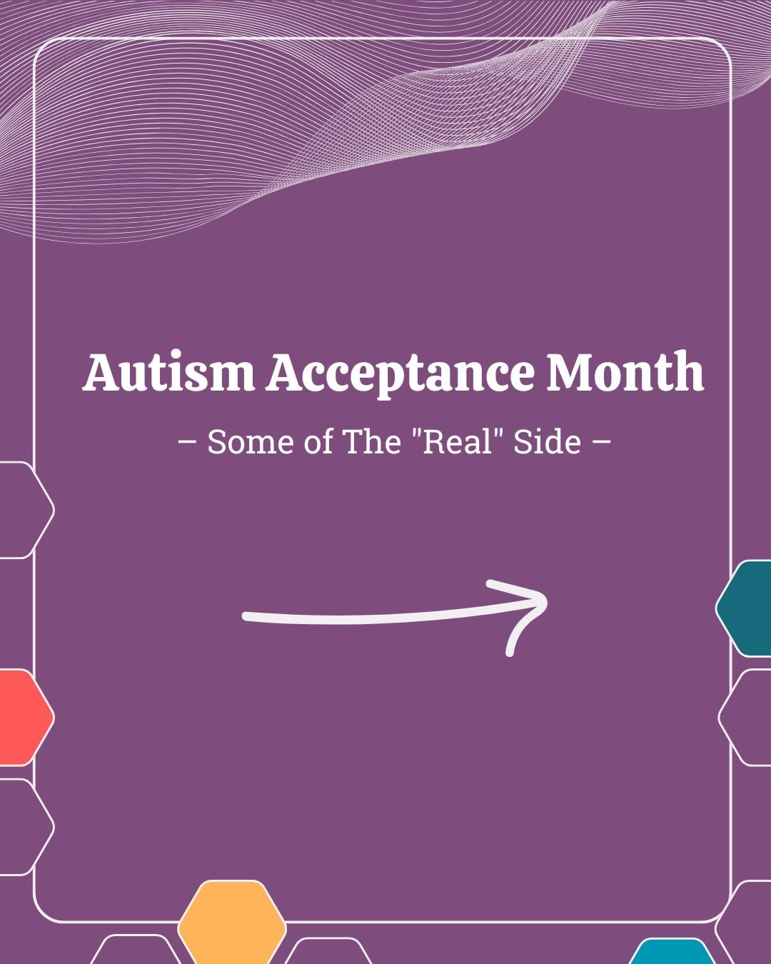 Awareness is great, but acceptance is where the work actually begins.

The &ldquo;real&rdquo; side of Autism isn&rsquo;t always a colorful puzzle piece. Sometimes, it&rsquo;s the physical hurt from another dysregulated body. It&rsquo;s the exhaustion