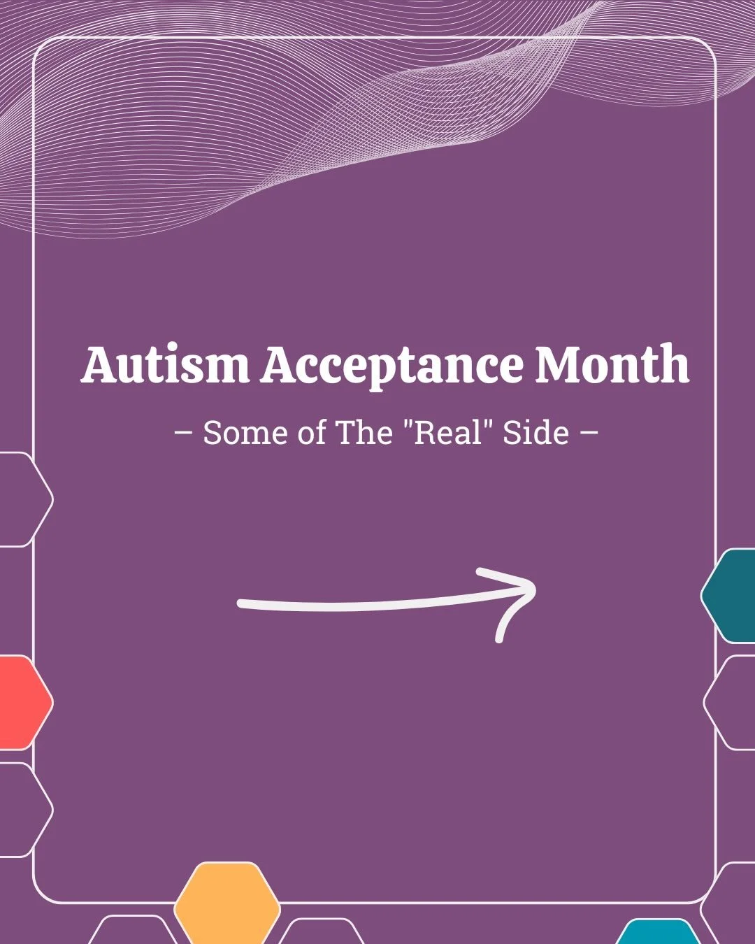 Awareness is great, but acceptance is where the work actually begins.

The &ldquo;real&rdquo; side of Autism isn&rsquo;t always a colorful puzzle piece. Sometimes, it&rsquo;s the physical hurt from another dysregulated body. It&rsquo;s the exhaustion