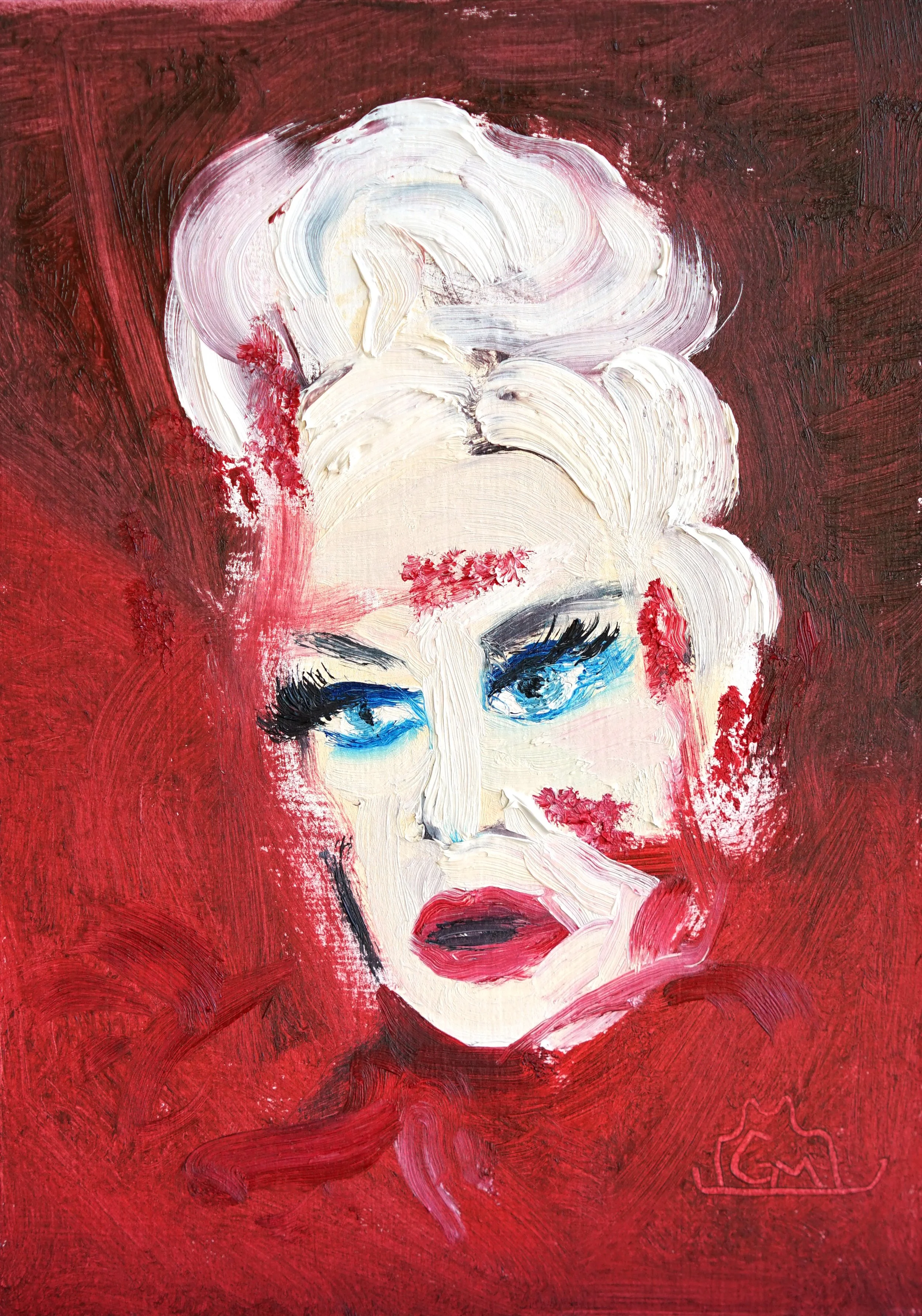 Katya / 2025 / Oil on Illustration  Board / 7x5 Inches