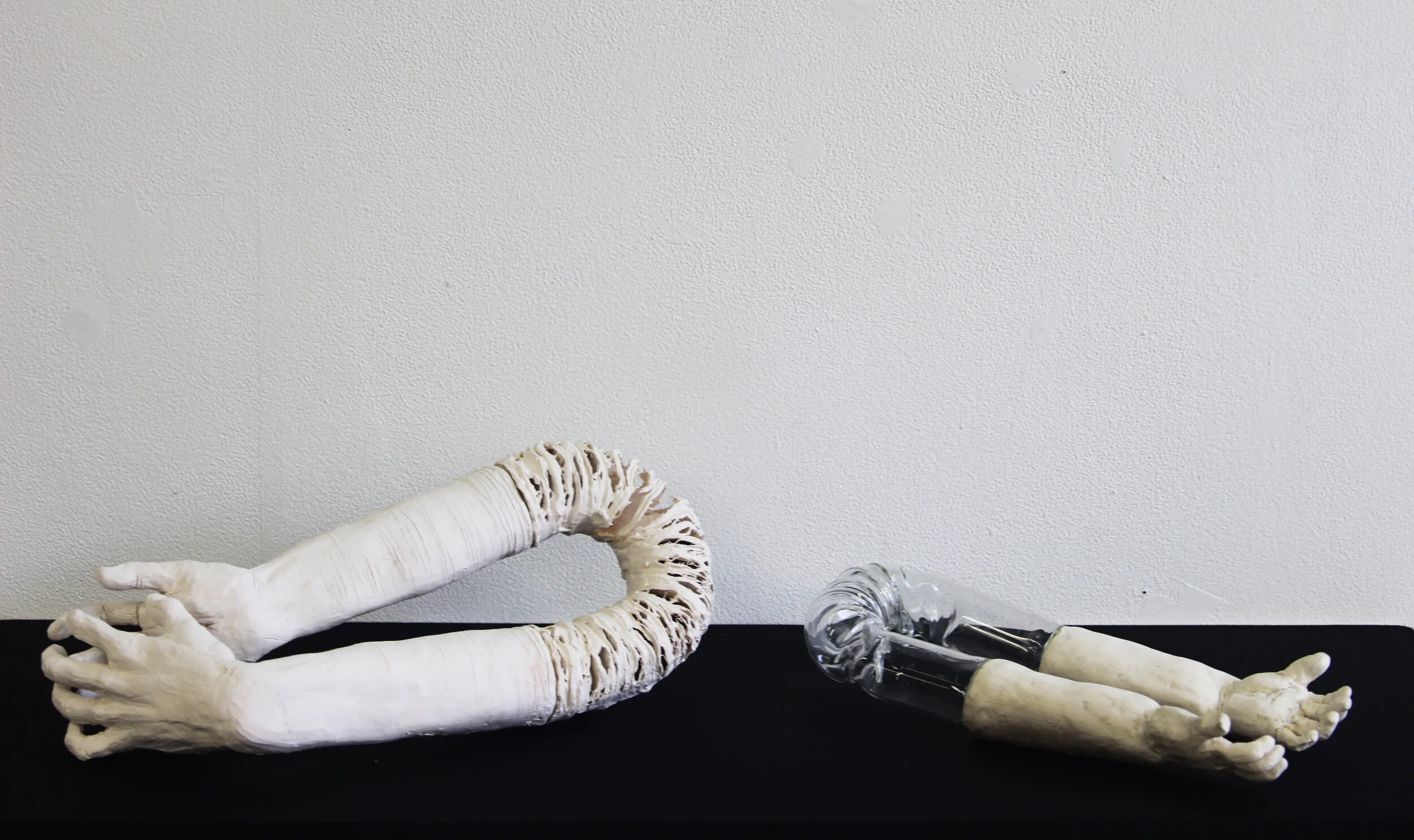Fragile Circuits, 30x24x16, ceramic, flameworked glass