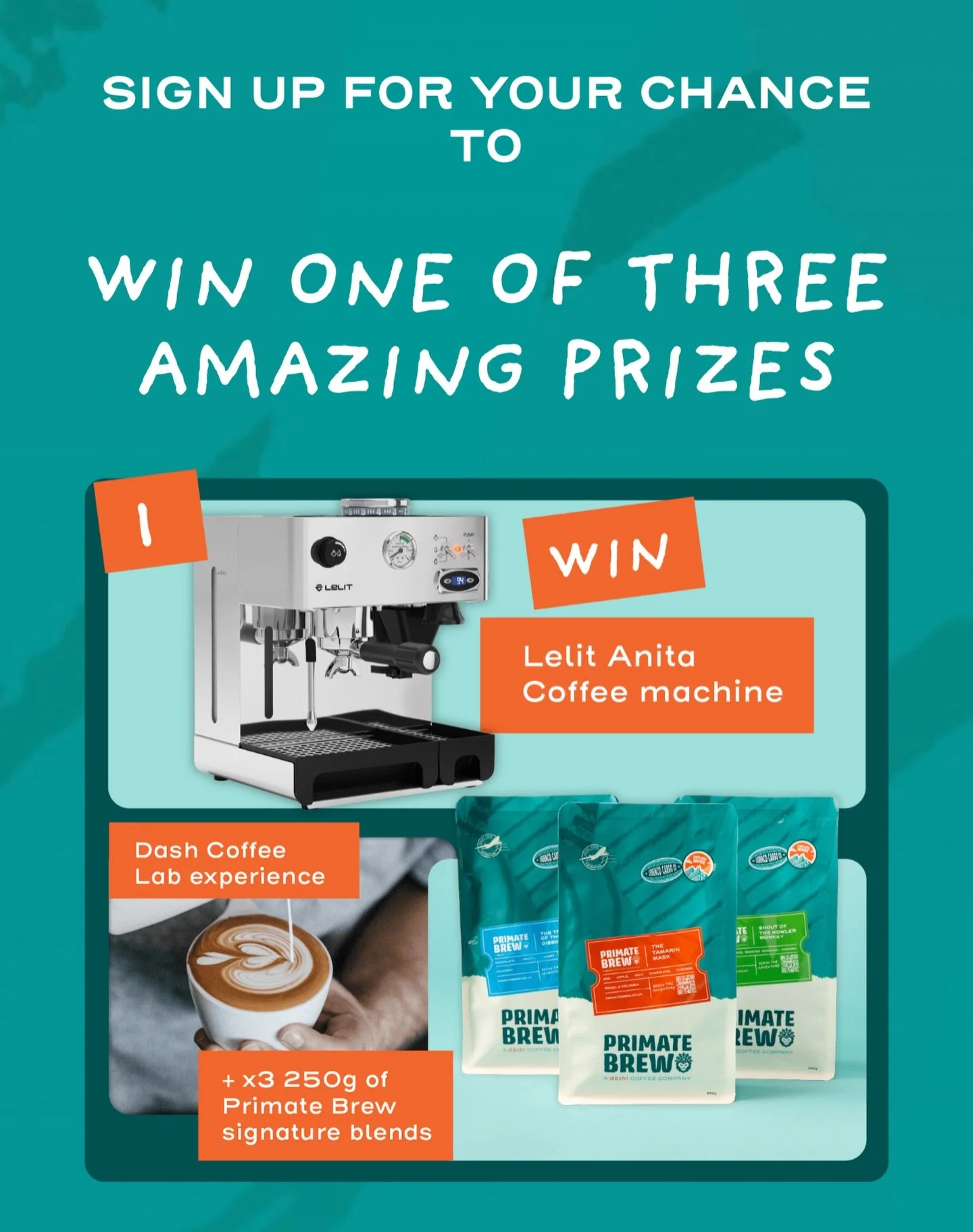 We&rsquo;re so excited to finally introduce Primate Brew, our brand-new coffee brand created with quality, curiosity and great flavour in mind.
And of course&hellip; we&rsquo;re celebrating with a huge giveaway! 🎉
Enter now via the link in our bio. 