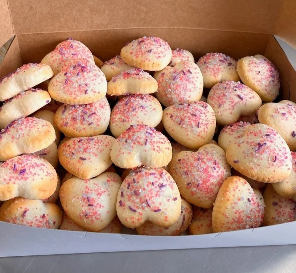 Heart Sugar Cookies by the Dozen