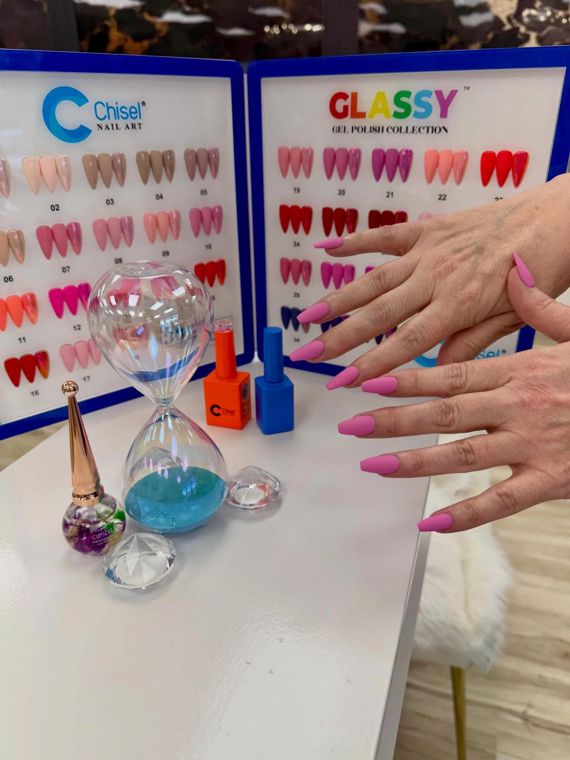 Check out new mattes TPO free at Crystal spa nails 💎