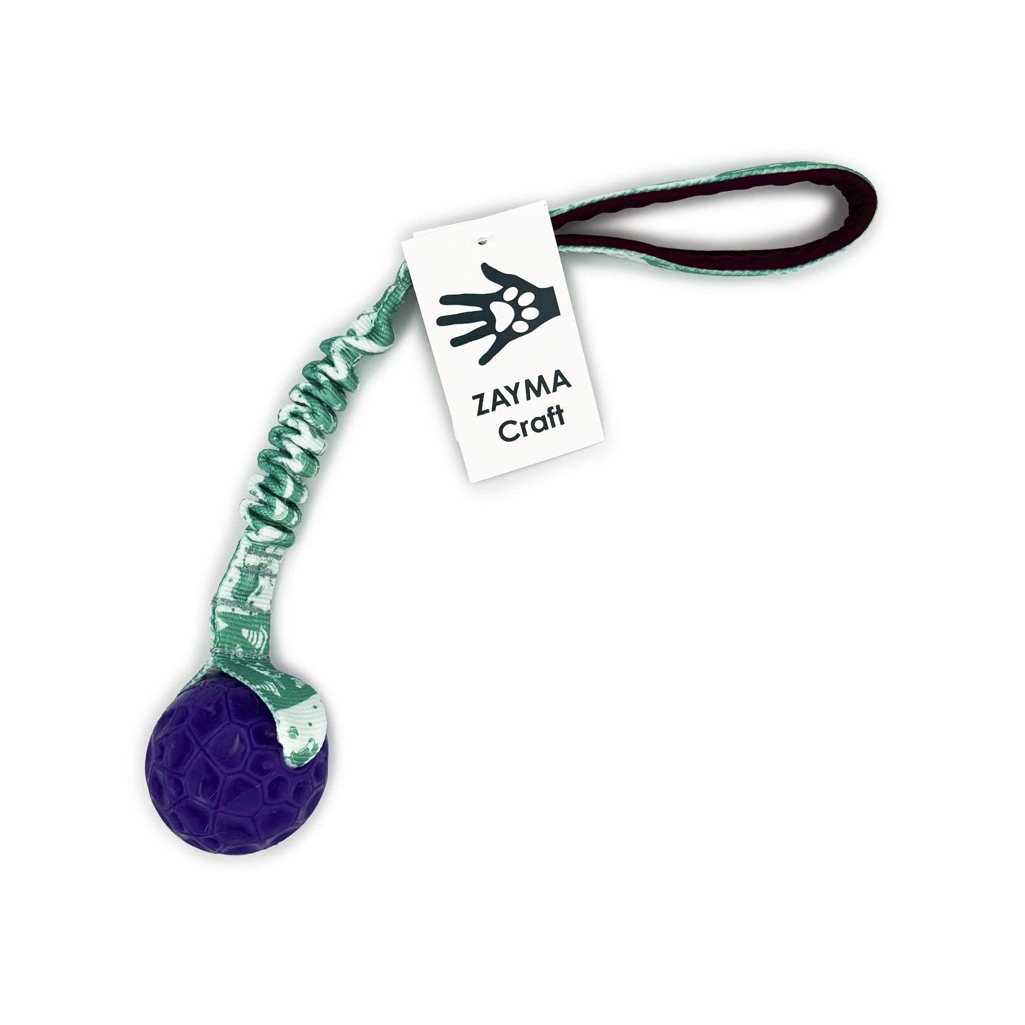 Zayma Craft Swag Geo bold på snor - mint/lilla