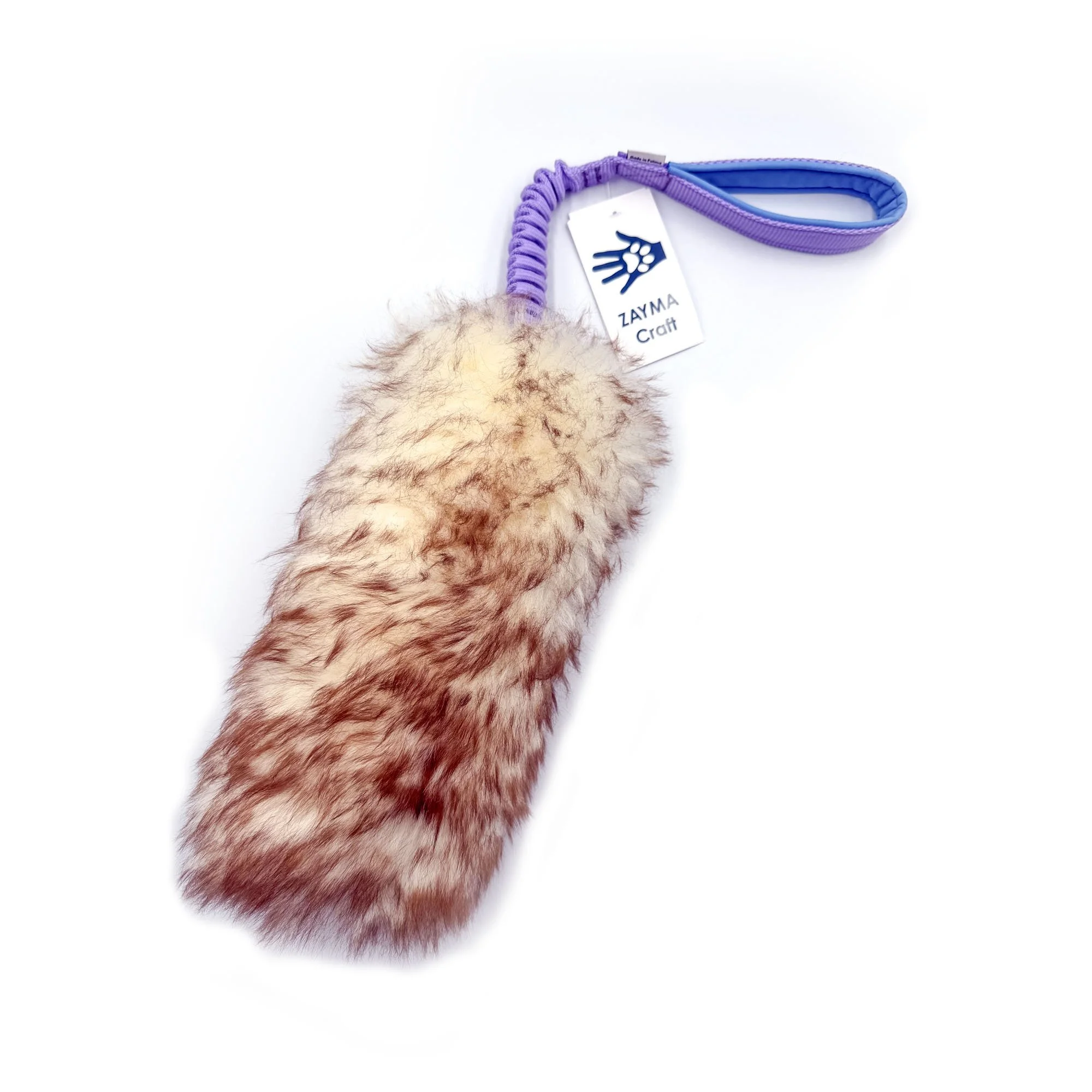 Zayma Craft trækkelegetøj fåreskind stor - lys lilla
