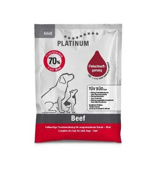 PLATINUM Oksekød voksen godbidder 50g