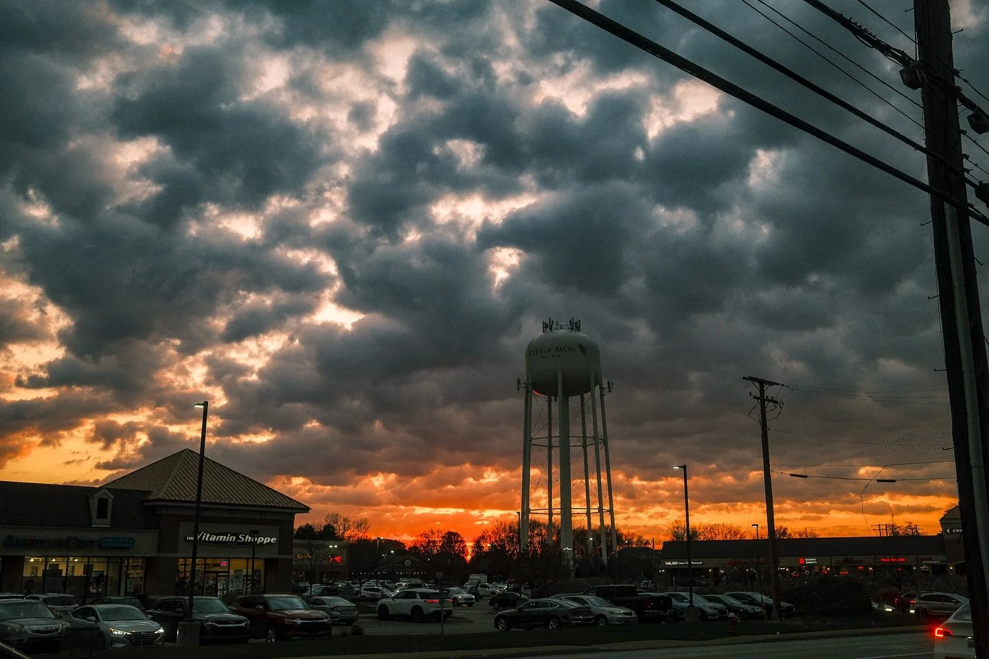 Friday&rsquo;s Sunset in Avon, OH
