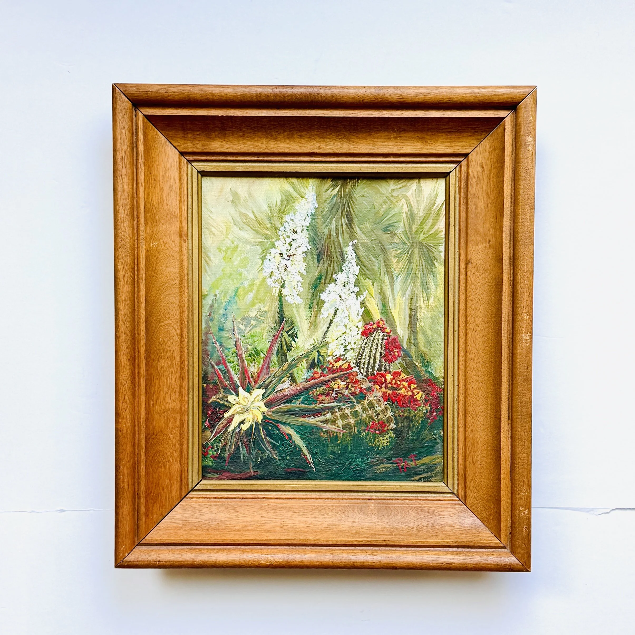 Tropical Plants MCM Painting