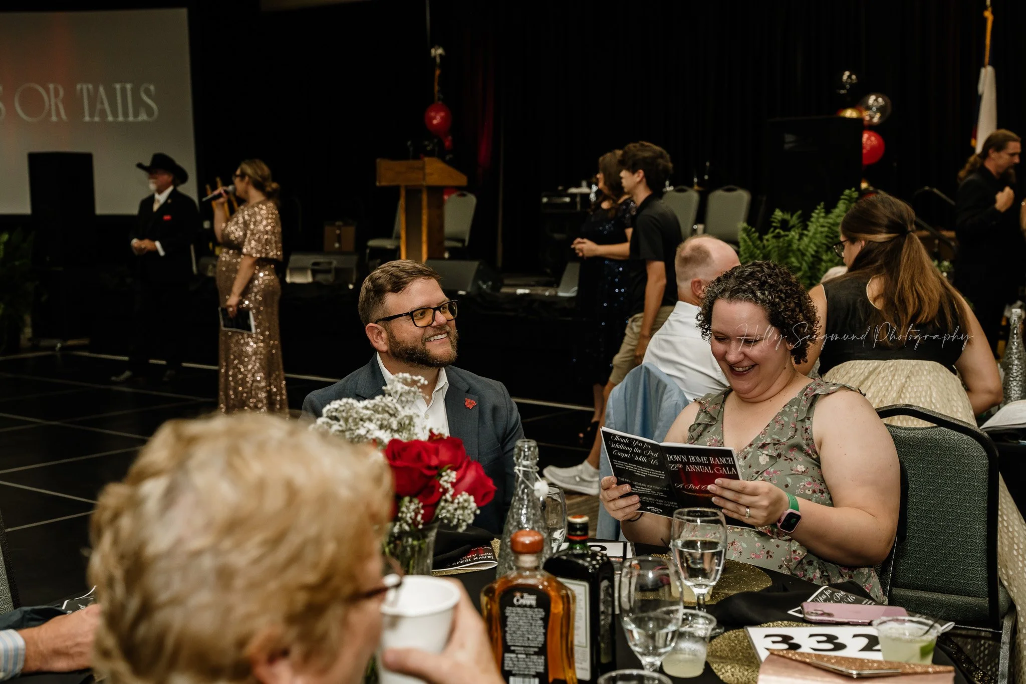 Nonprofit fundraiser photographer capturing gala in Bastrop Texas