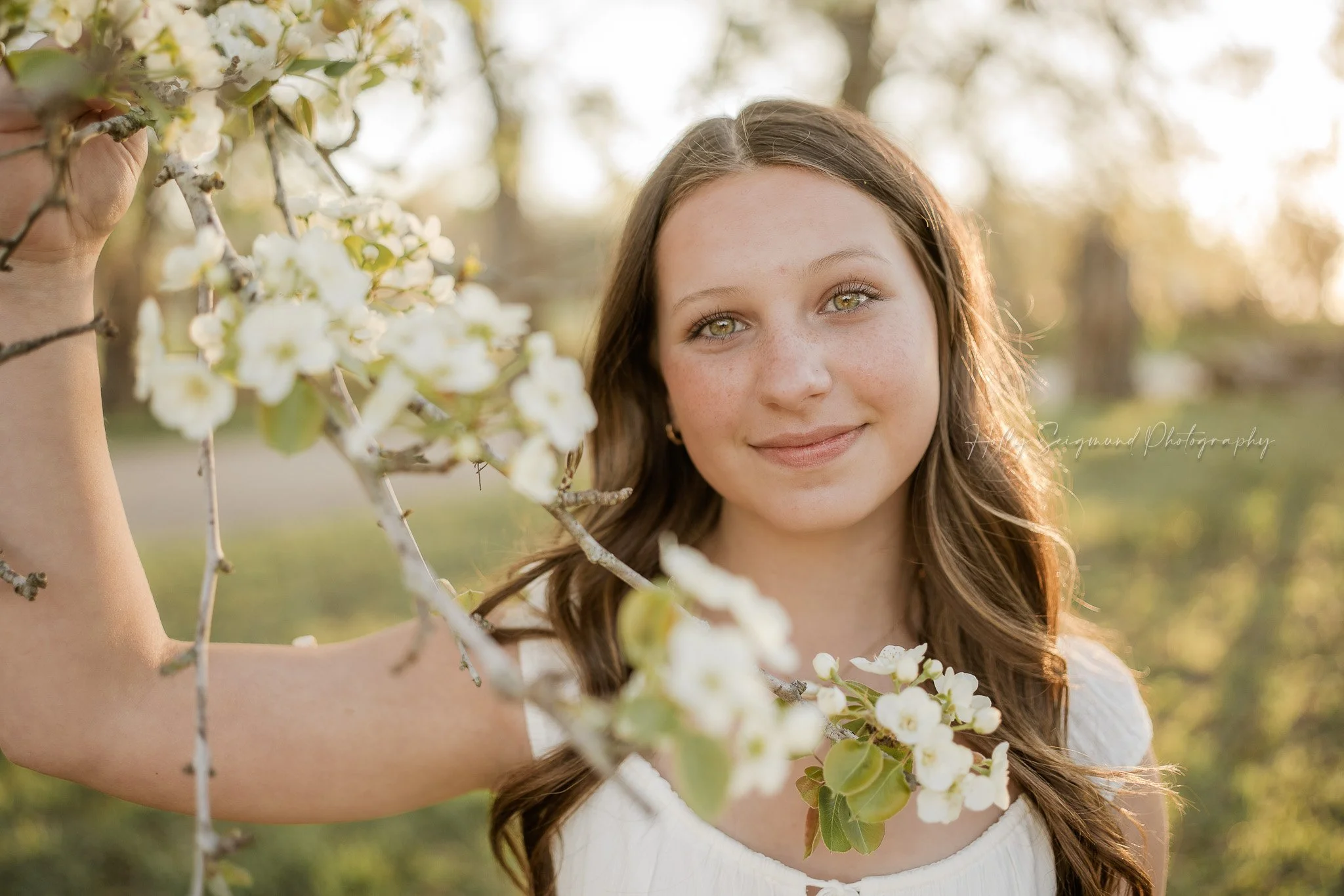 natural light portrait of a teenage girl for her sweet 16 in Lee County Texas