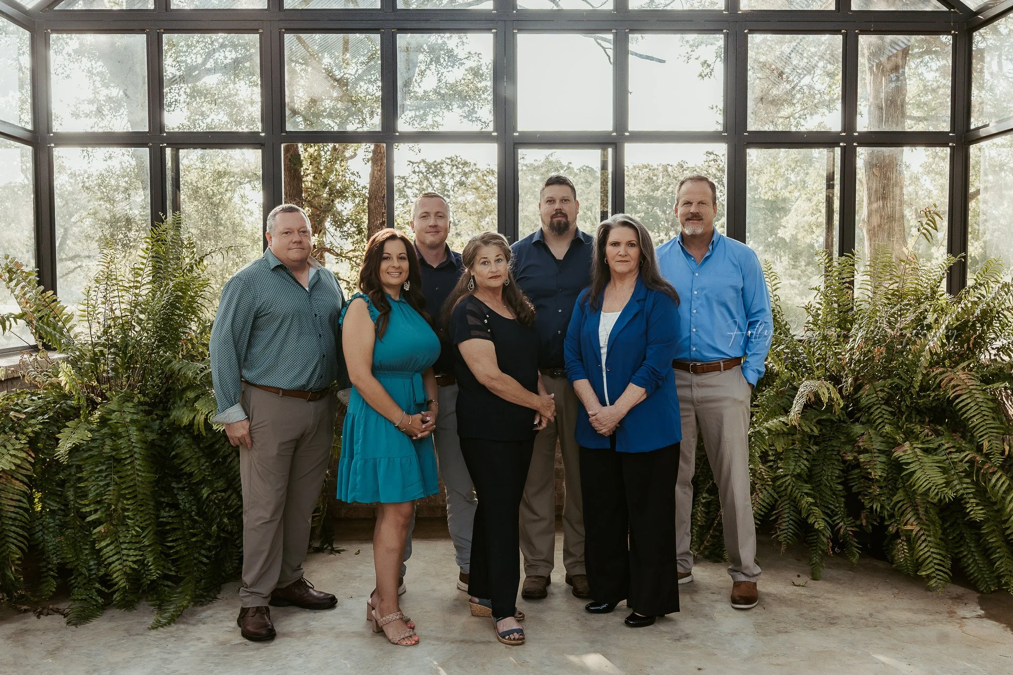 natural light lifestyle team headshots taken in Central Texas