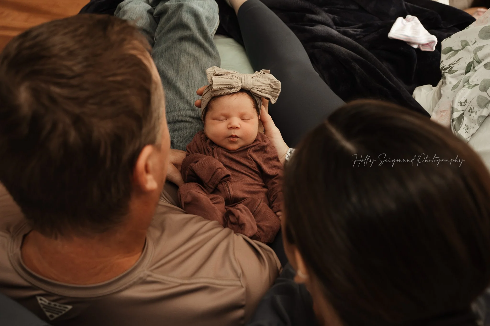 Lifestyle Fresh 48 newborn session at St. David’s Georgetown Hospital in Georgetown, Texas