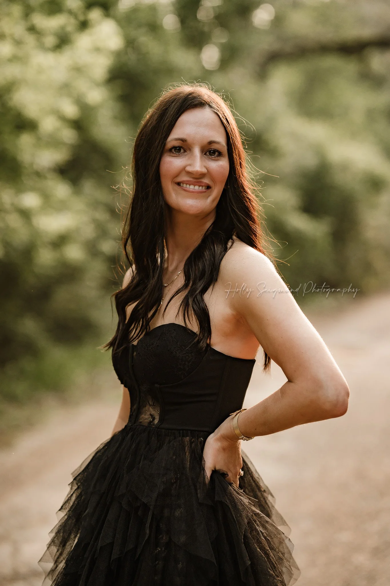 glam portrait session of a woman celebrating her 40th birthday in Austin TX