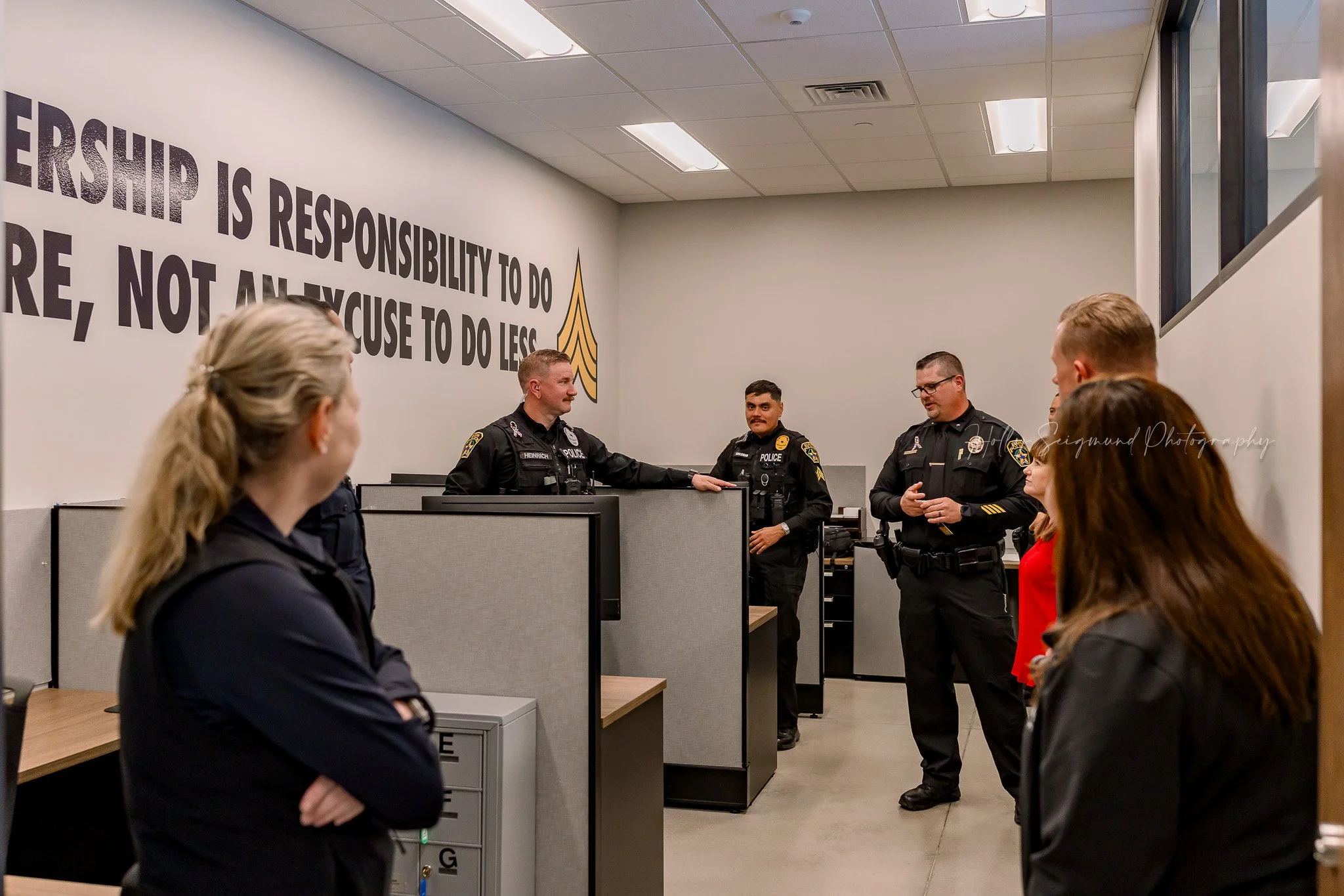 New police facility grand opening for Elgin Police Department in Elgin Texas