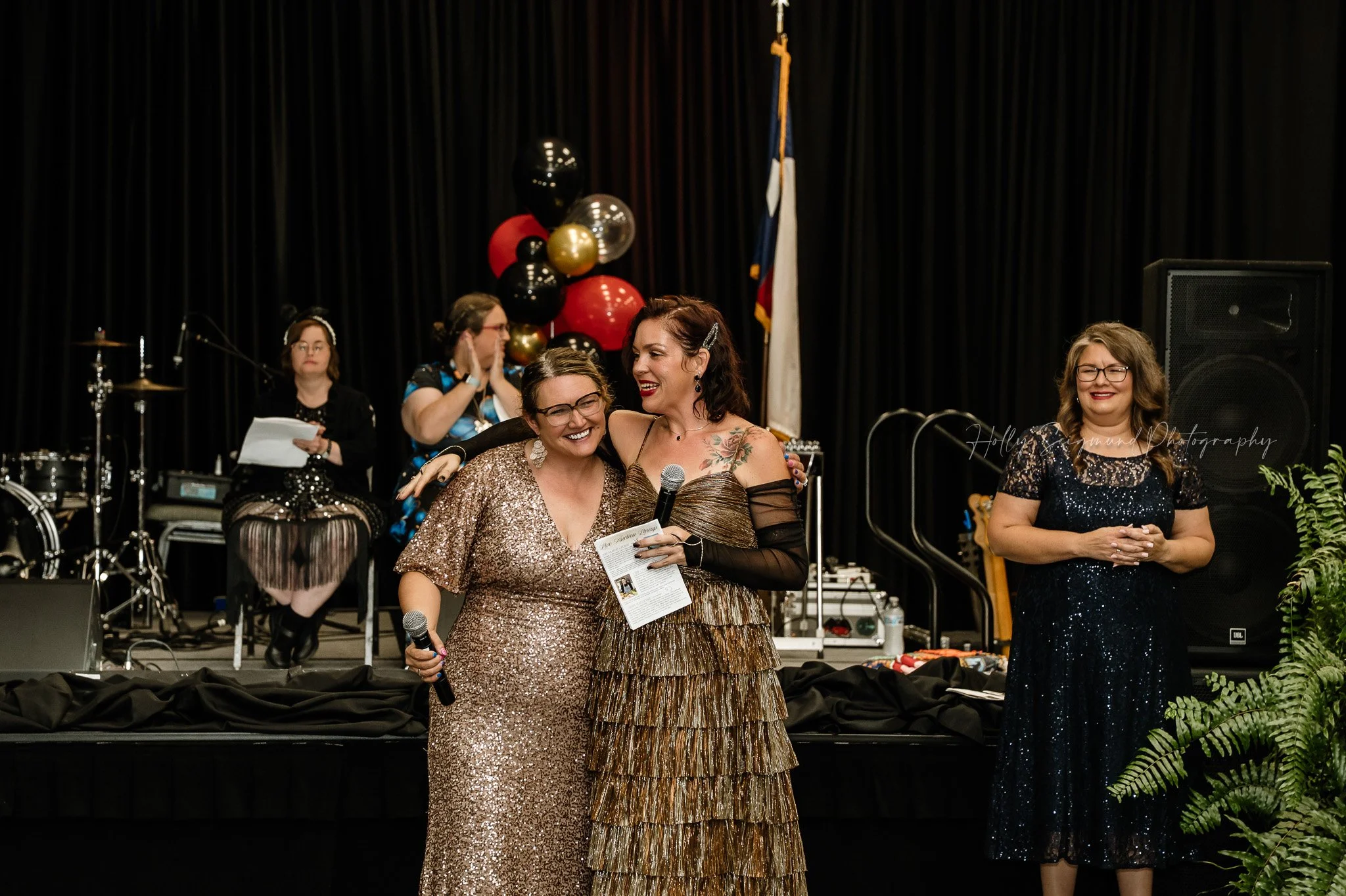 Central Texas event photography for nonprofit gala with community guests