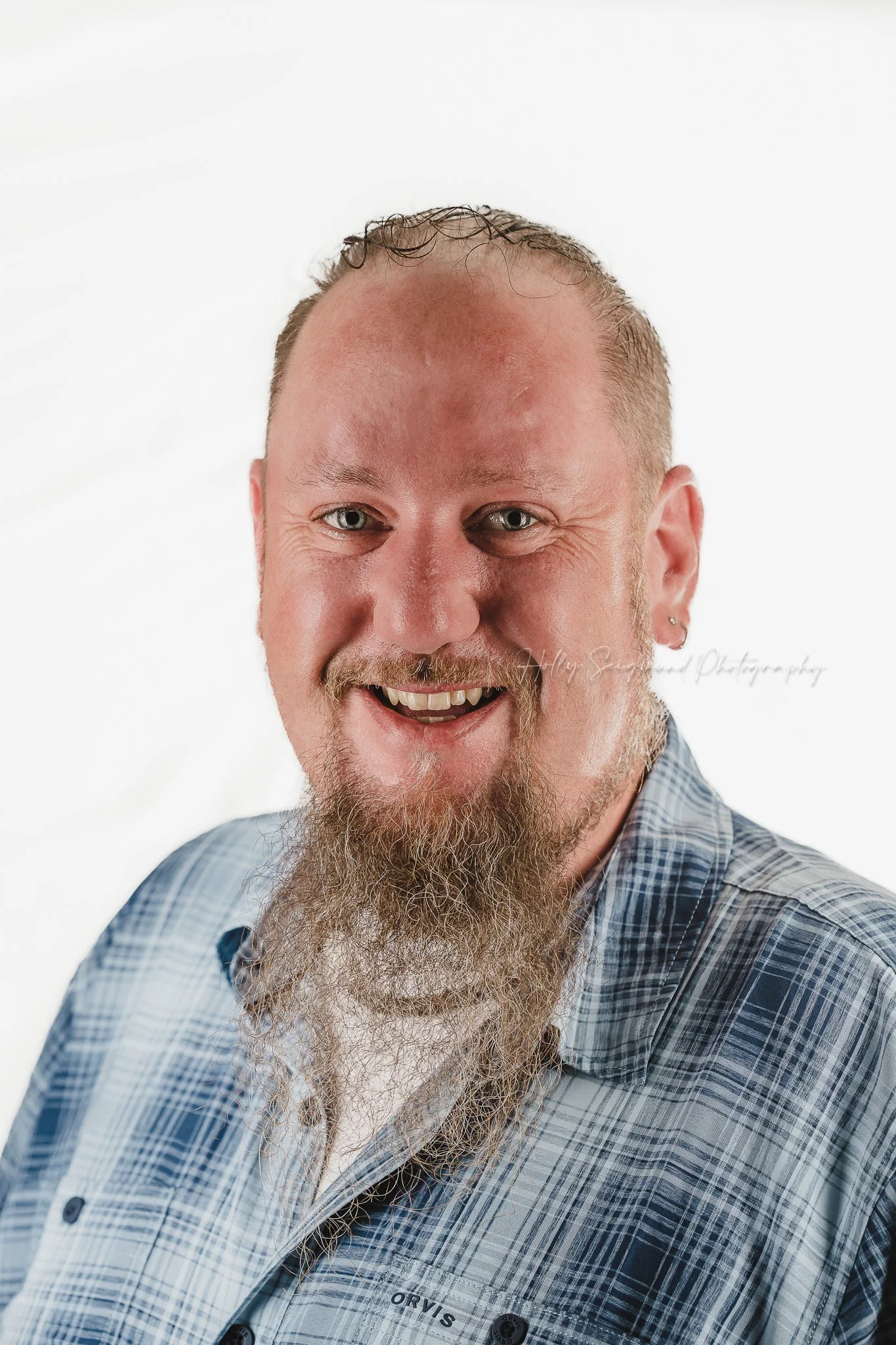 professional headshot on a white background in Austin Texas