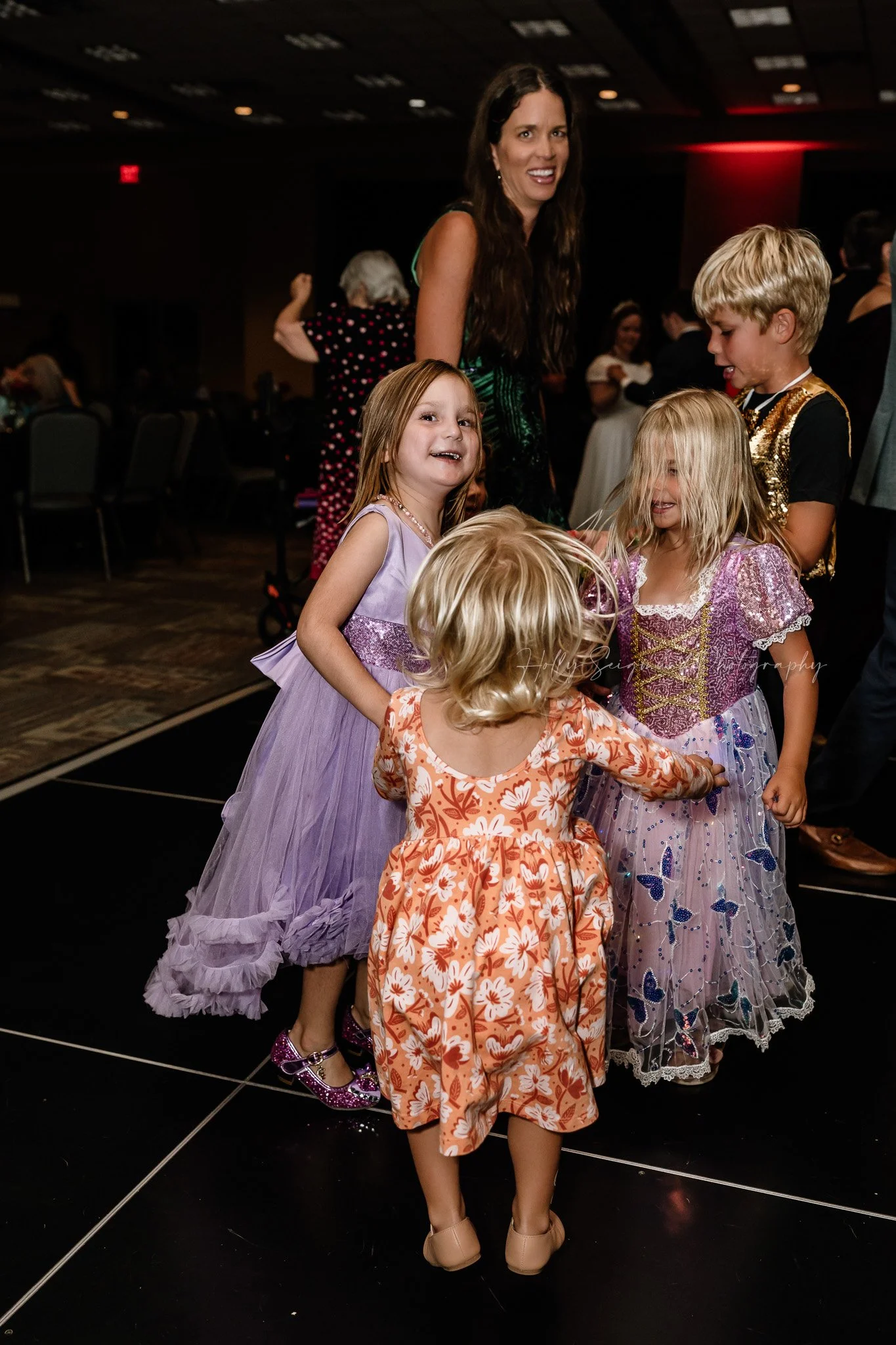 Central Texas photographer documenting gala networking event