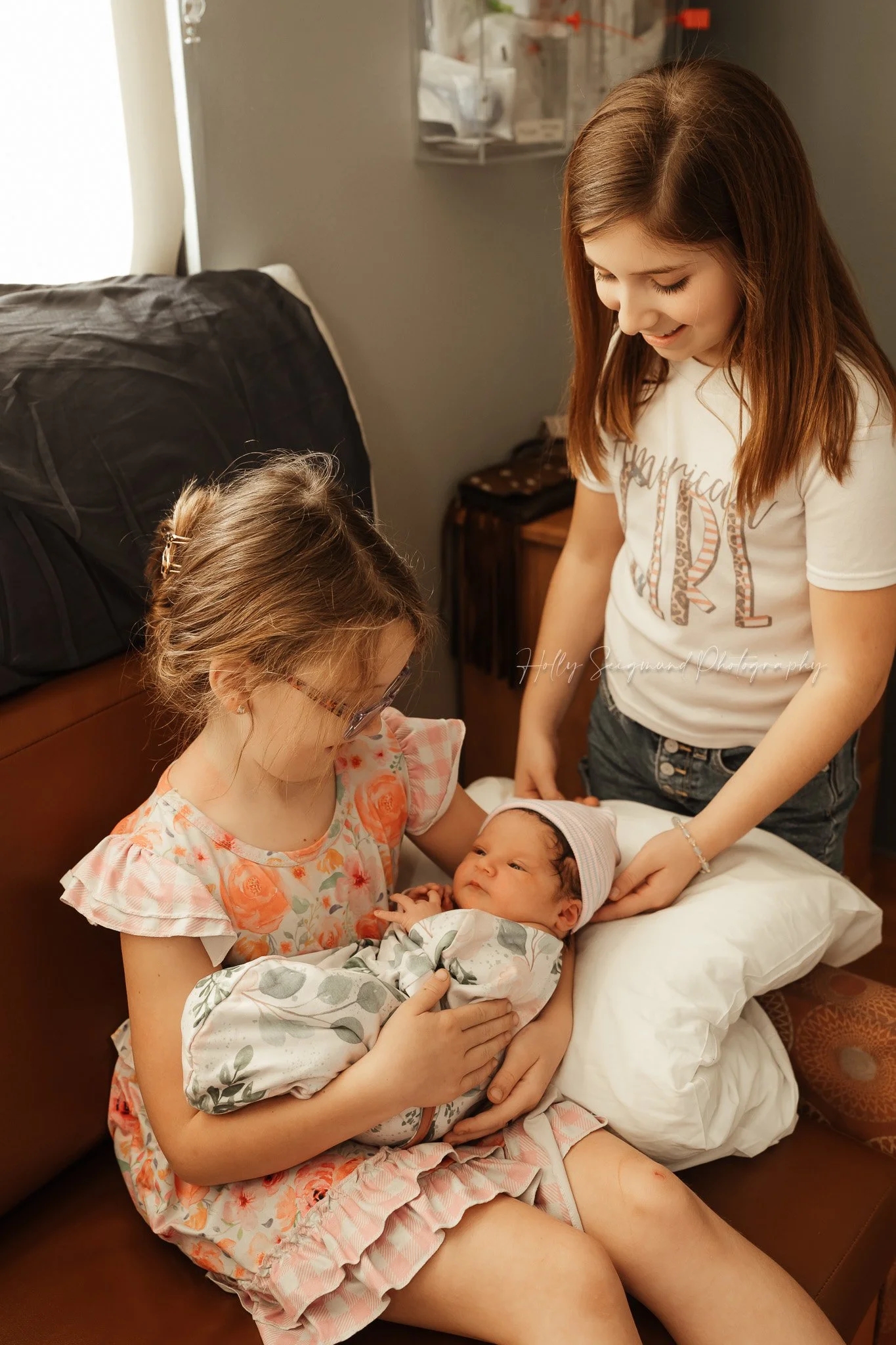 First family moments with newborn at St. David’s Georgetown Hospital