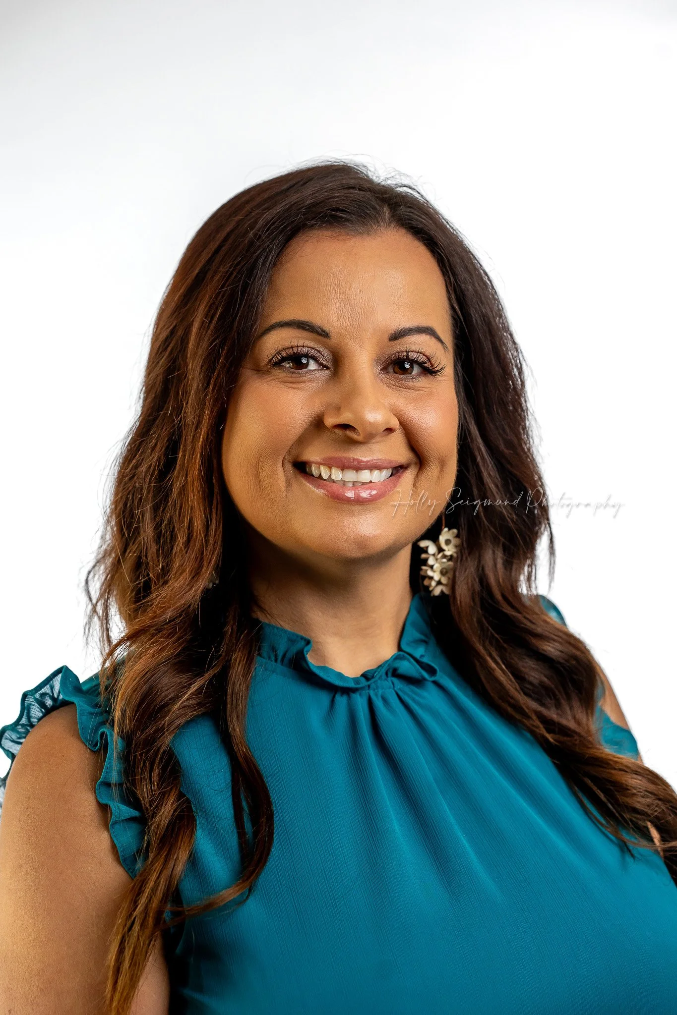 studio headshot on a white backdrop in Austin TX