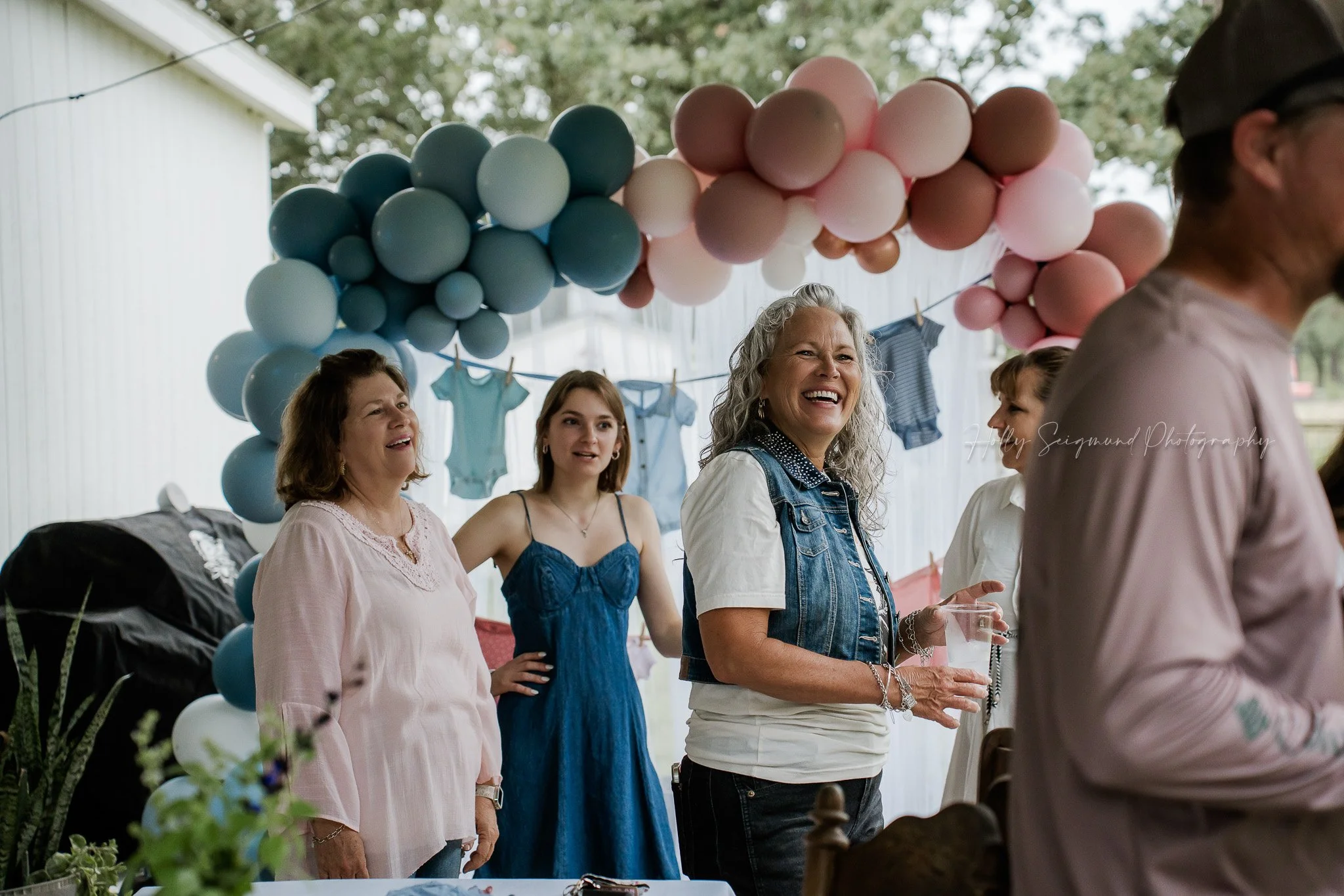 Baby shower brunch event photographed by Central Texas photographer