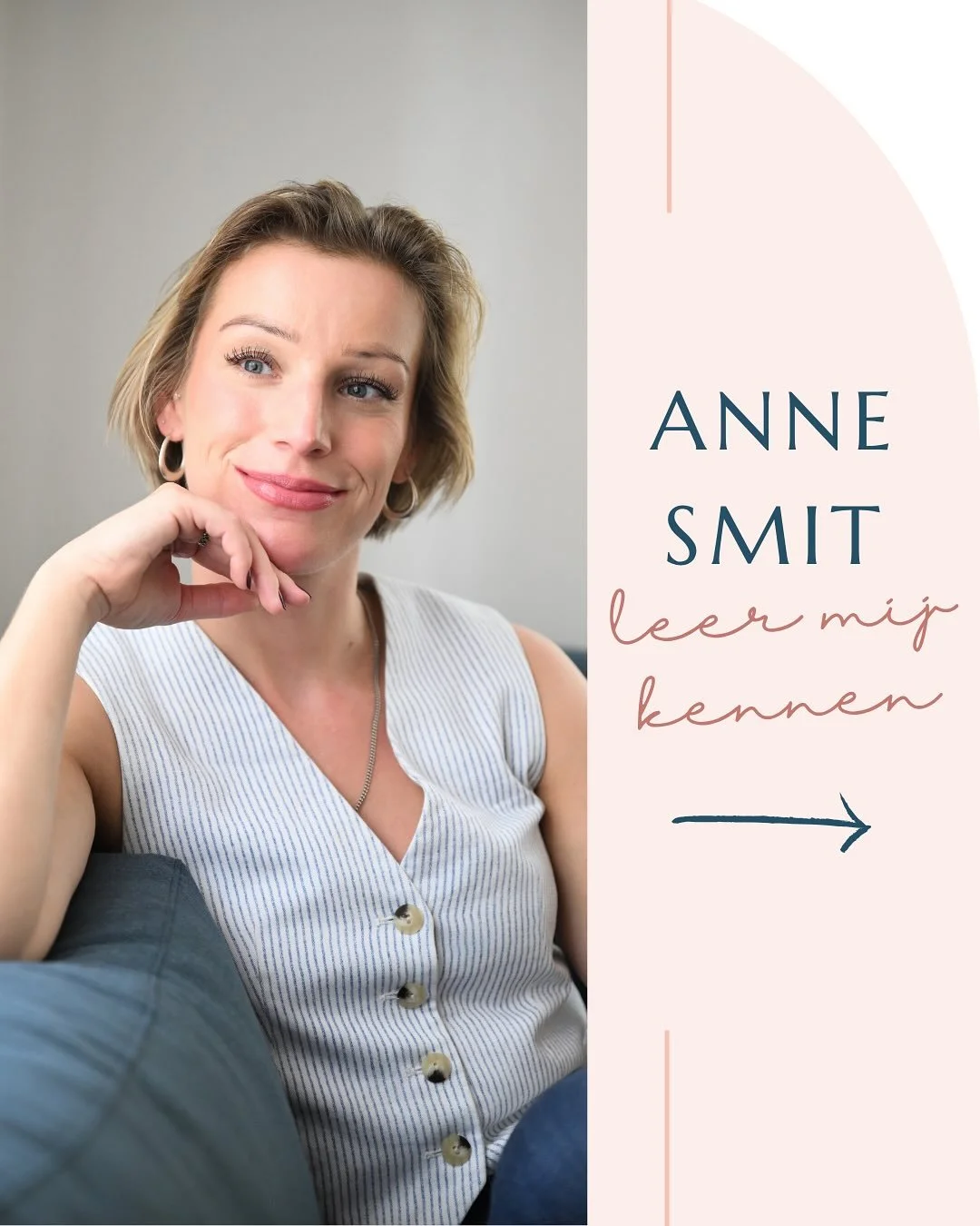 Anne Smit | The Conscious Collective 

Ik ben het tweede en laatste gezicht achter The Conscious Collective. 

Samen met Ida cre&euml;ren we een warme, veilige plek online. Een plek waar ruimte is voor afstemming, verdieping en richting.
Hier breng i
