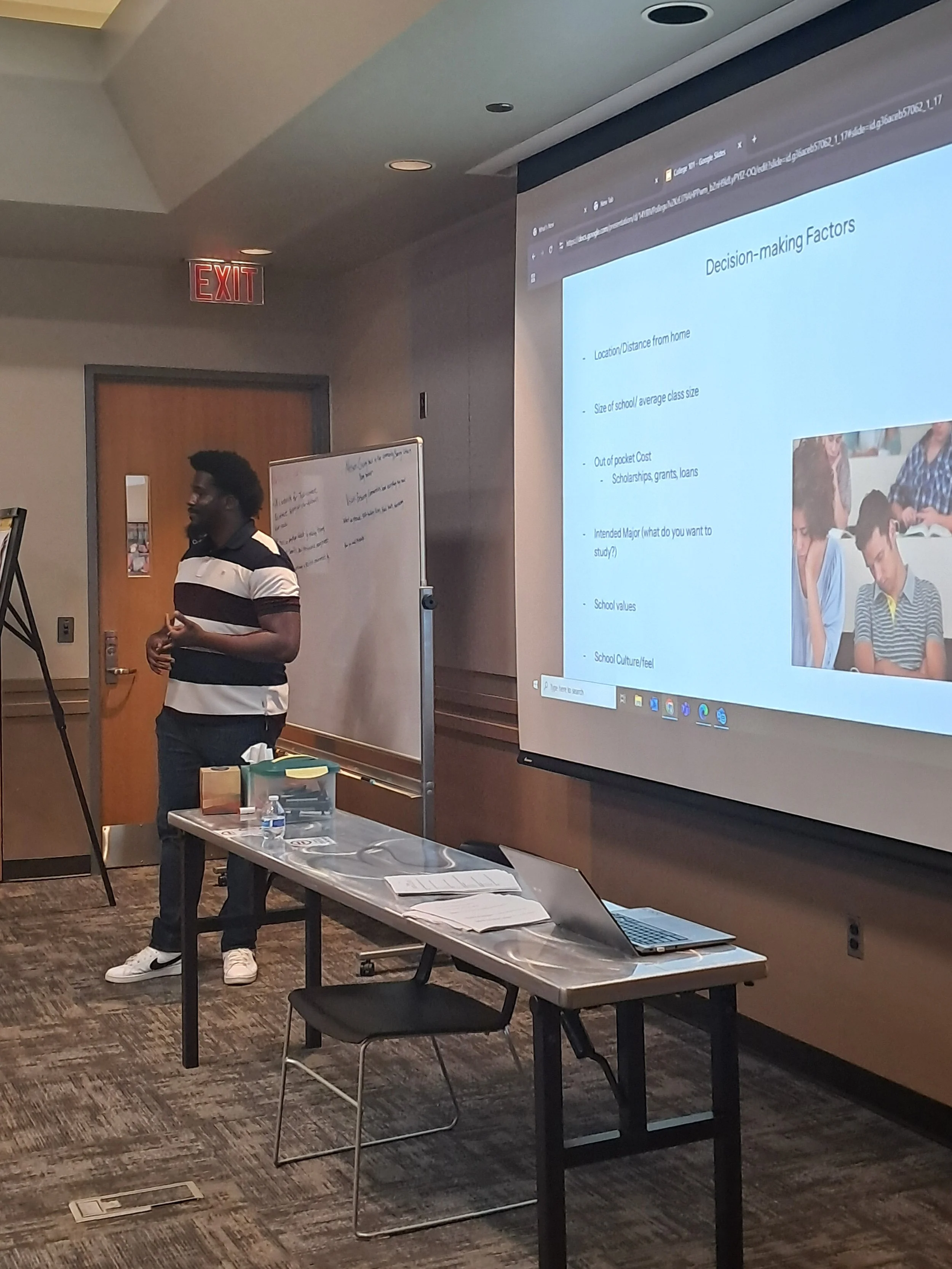 College 101 presentation @ Urban League 7/2/25