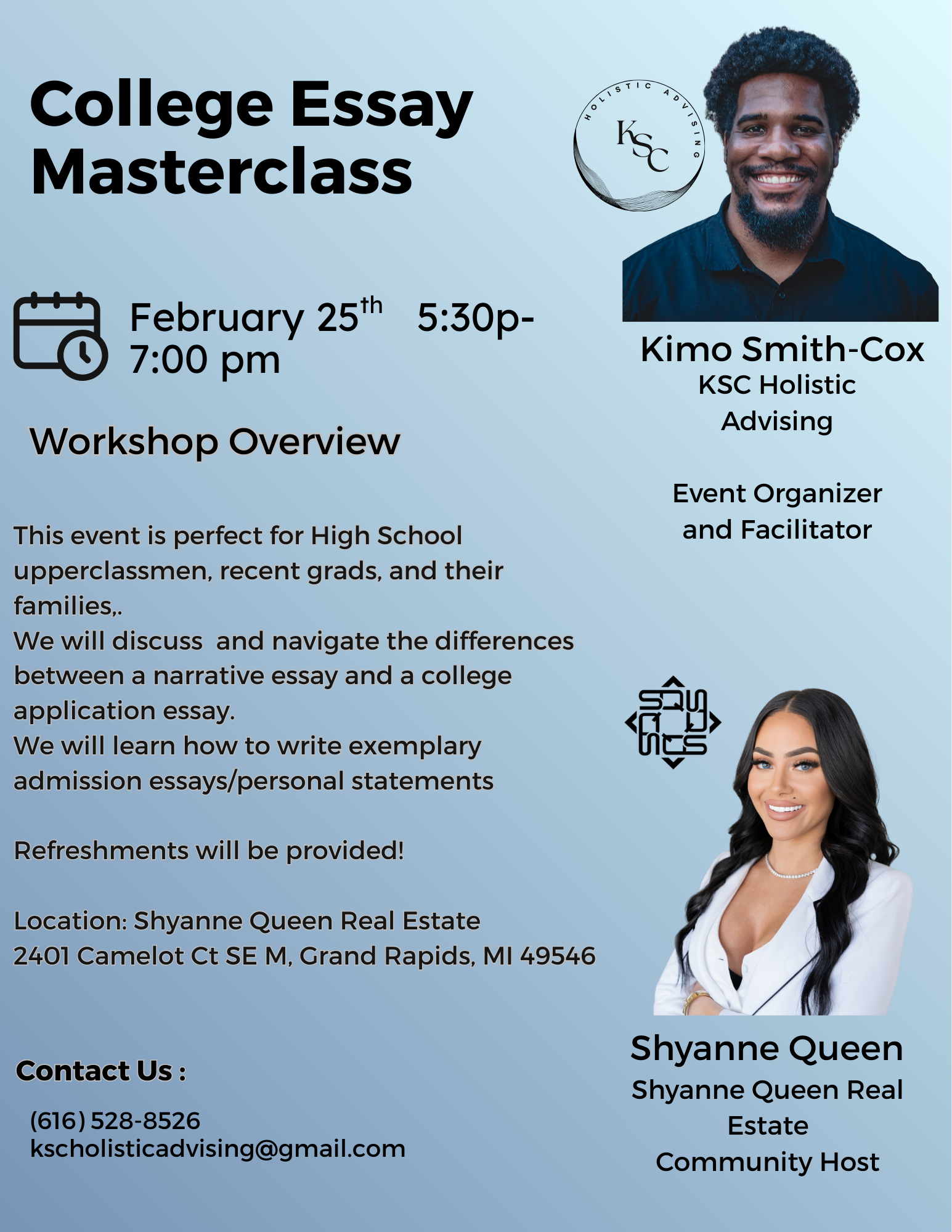 College Essay Masterclass