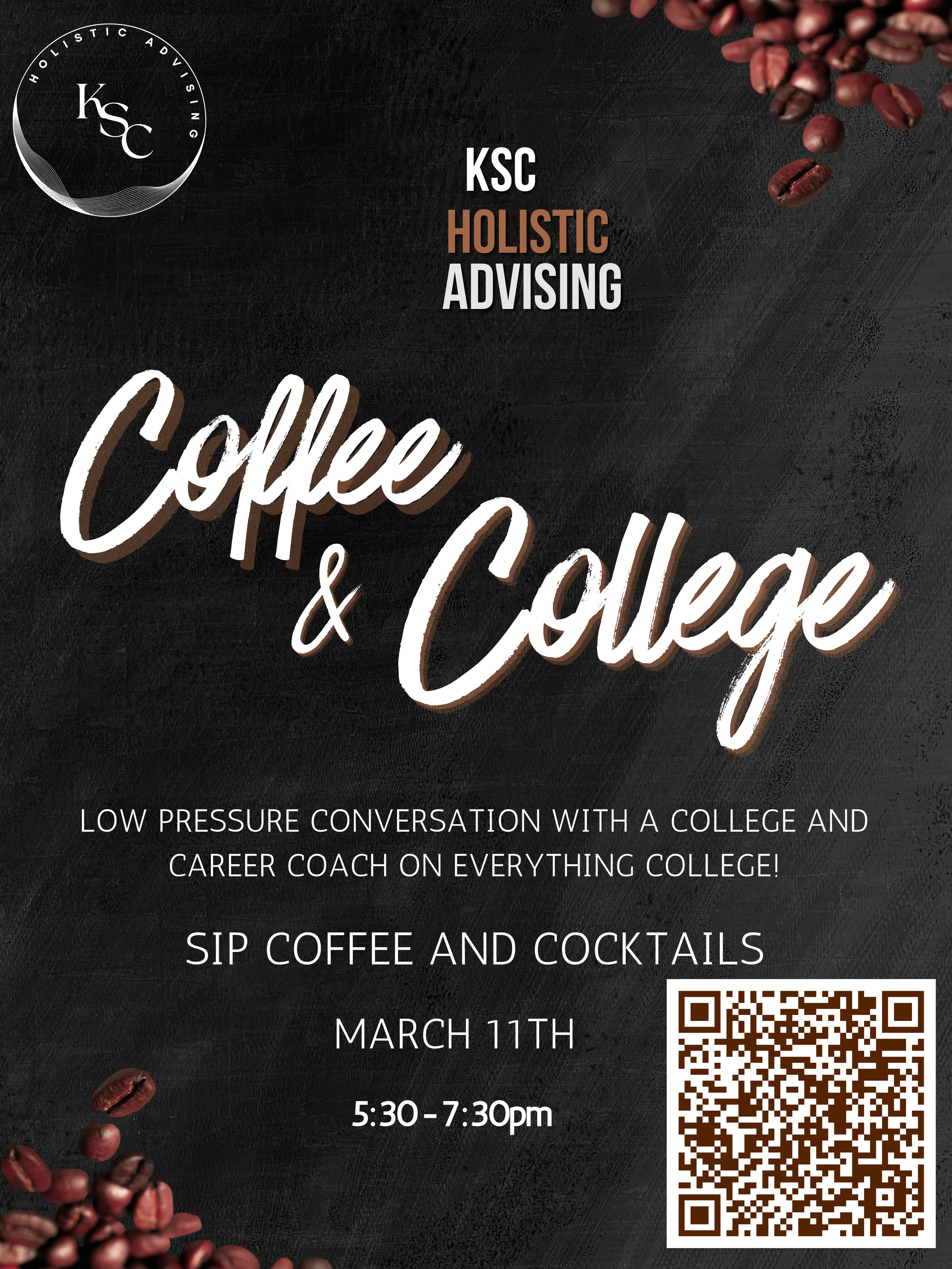 Coffee and Coffee; The College and Career AMA.