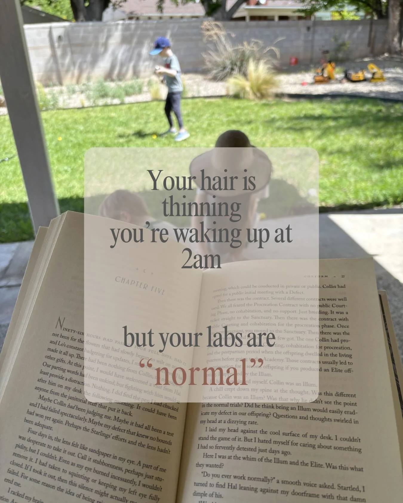 You&rsquo;ve had labs done, sat in the appointment waiting for answers&hellip; and then you hear &ldquo;everything looks normal.&rdquo;

But your hair is thinning. You&rsquo;re waking up in the middle of the night for no reason. You&rsquo;re exhauste